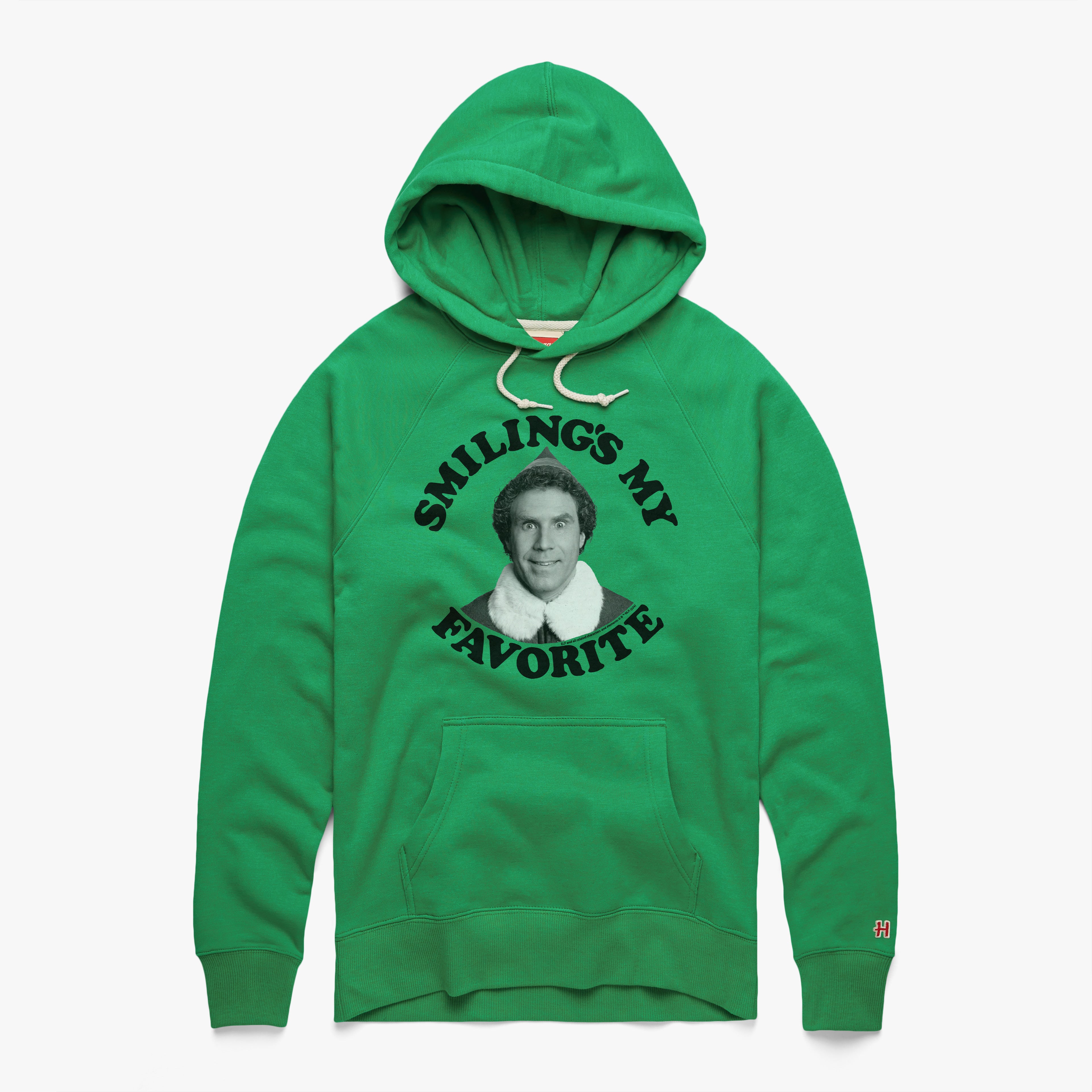 Smiling's My Favorite Hoodie Cheap Wholesale