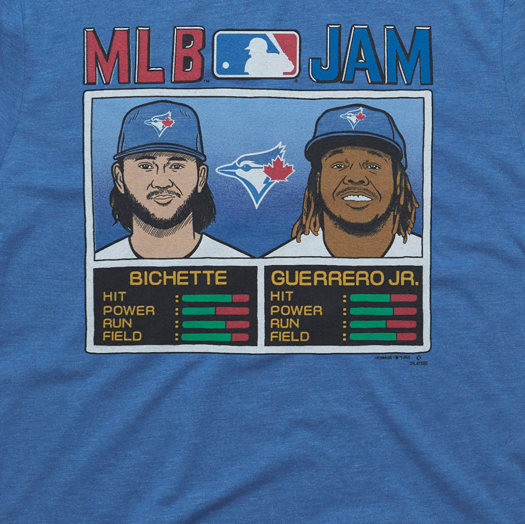 MLB Jam Blue Jays Bichette And Guerrero Jr Cheap Sale 2025 Newest