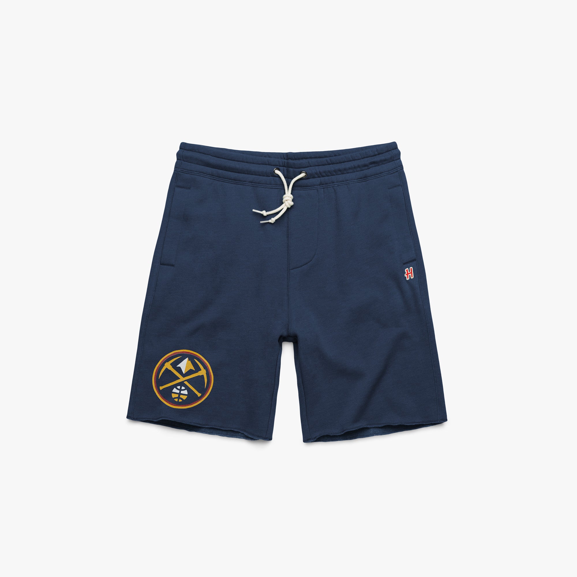 Denver Nuggets Logo Sweat Shorts Free Shipping Fast Delivery