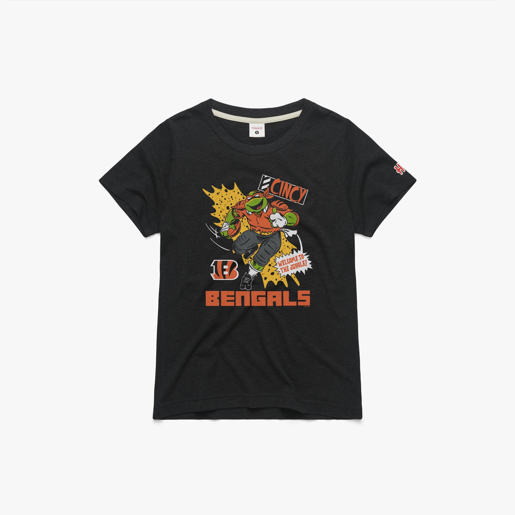 Women's TMNT Michelangelo x Cincinnati Bengals Buy Cheap Pay With Paypal