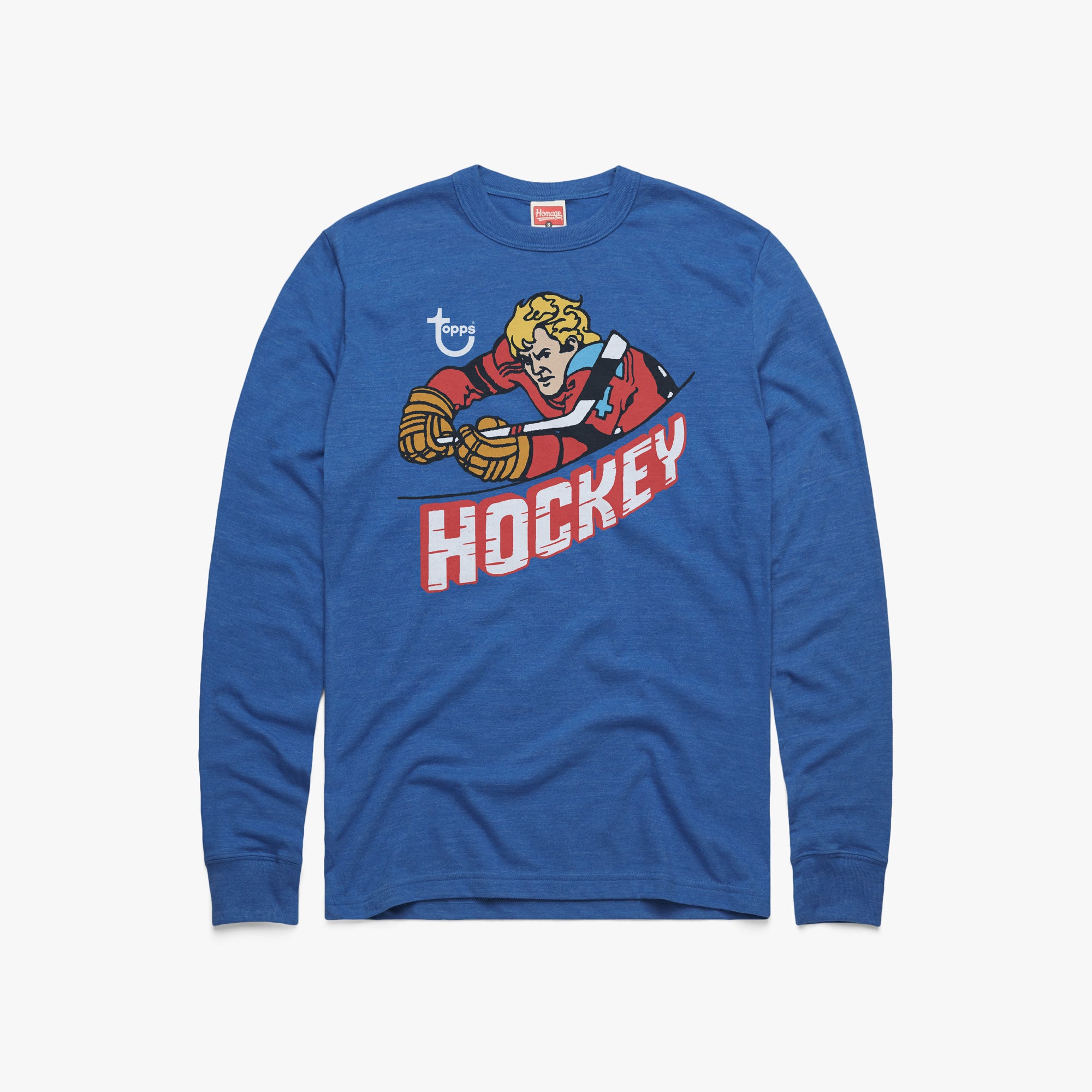 Topps Hockey Long Sleeve Tee Clearance Low Pice Fee Shipping