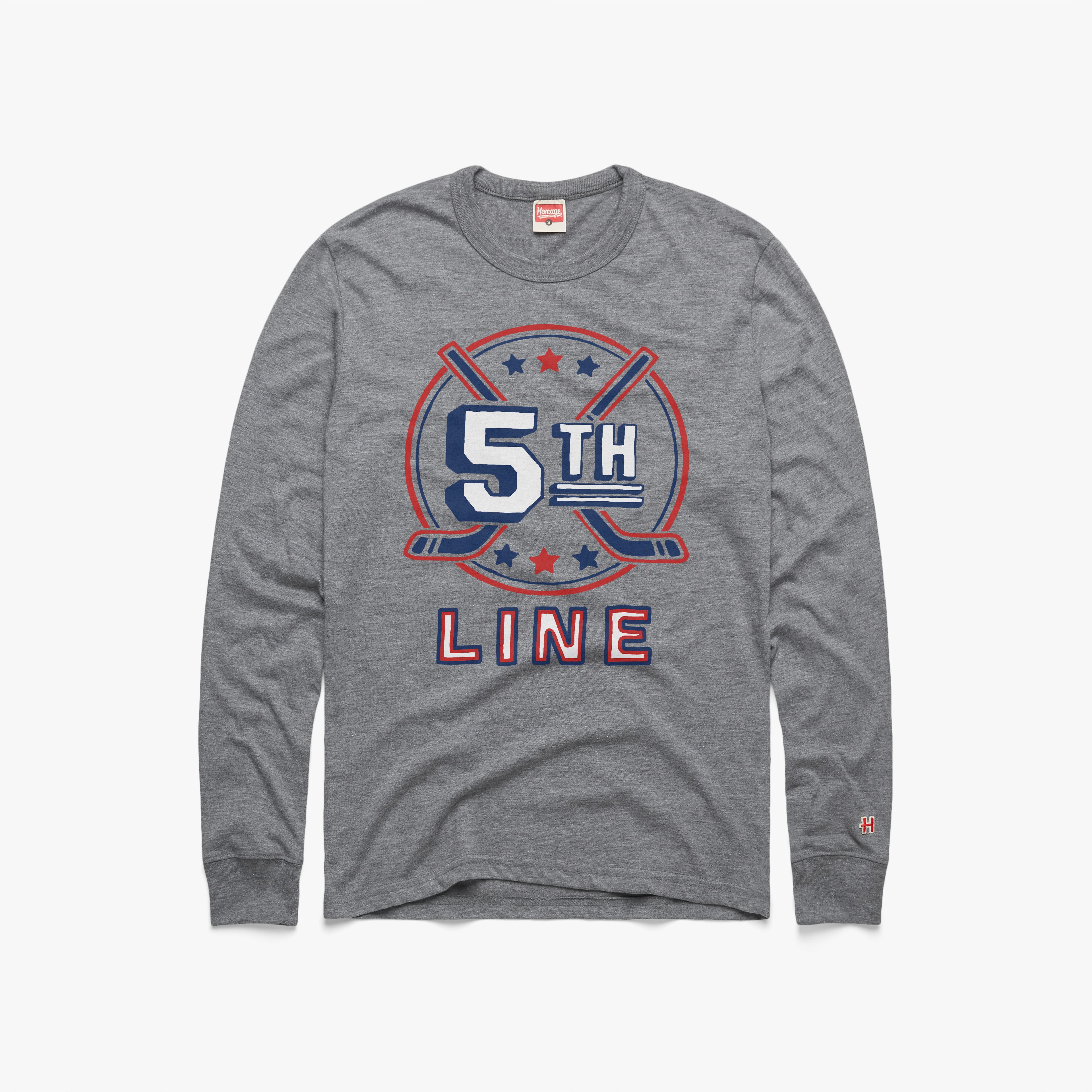 5th Line Crest Long Sleeve Tee Cheap With Credit Card