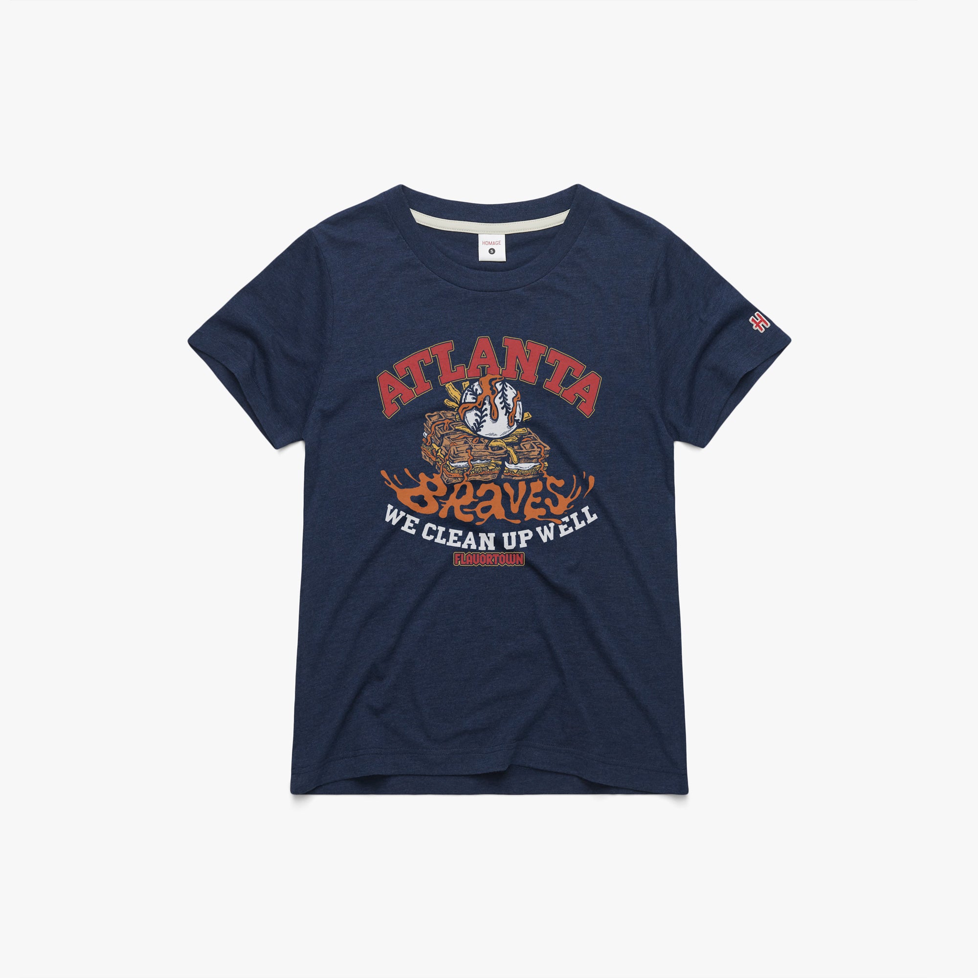 Women's MLB x Flavortown Atlanta Braves Outlet Hot Sale