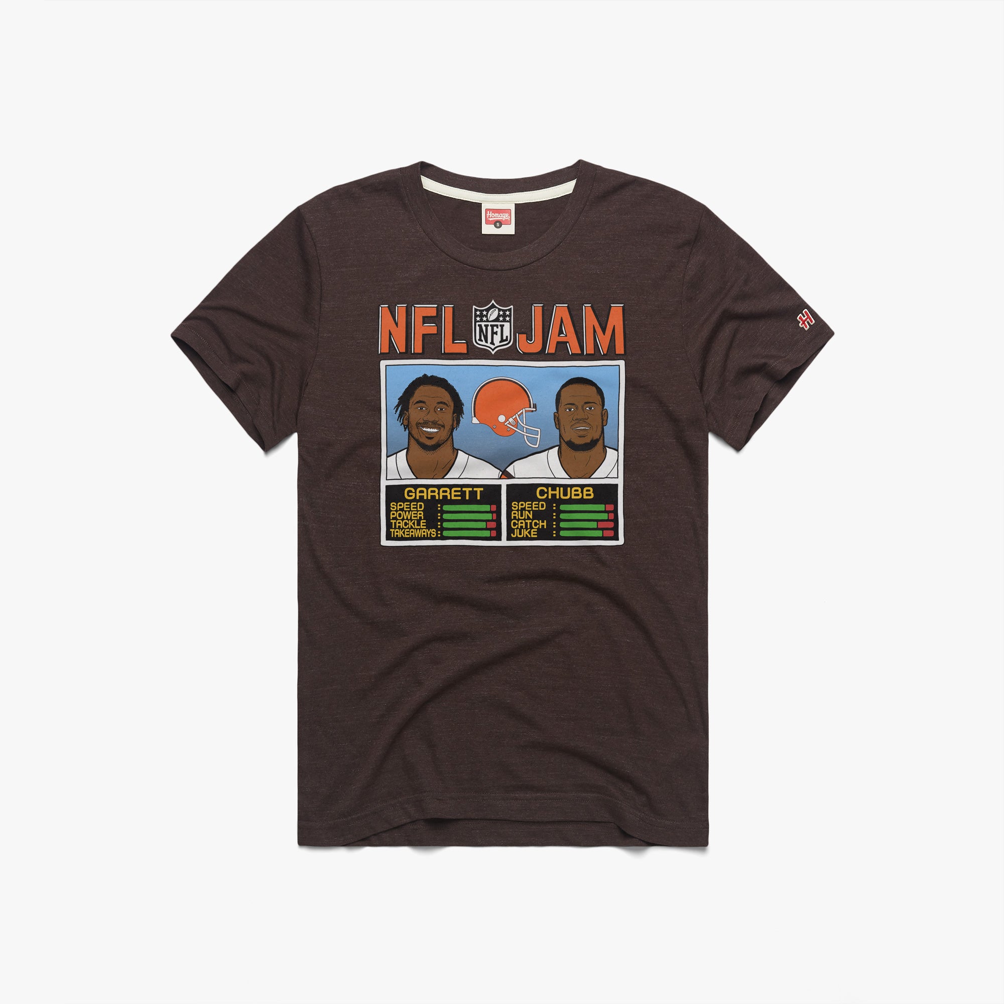 NFL Jam Browns Garrett And Chubb Outlet Discount Sale