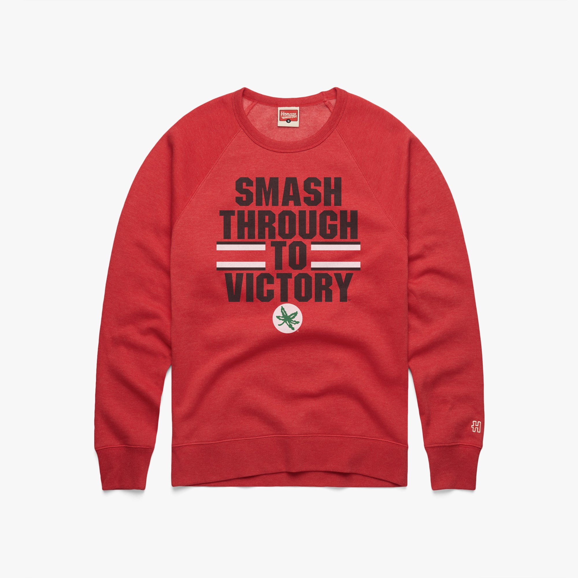 Smash Through To Victory Crewneck Free Shipping Top Quality