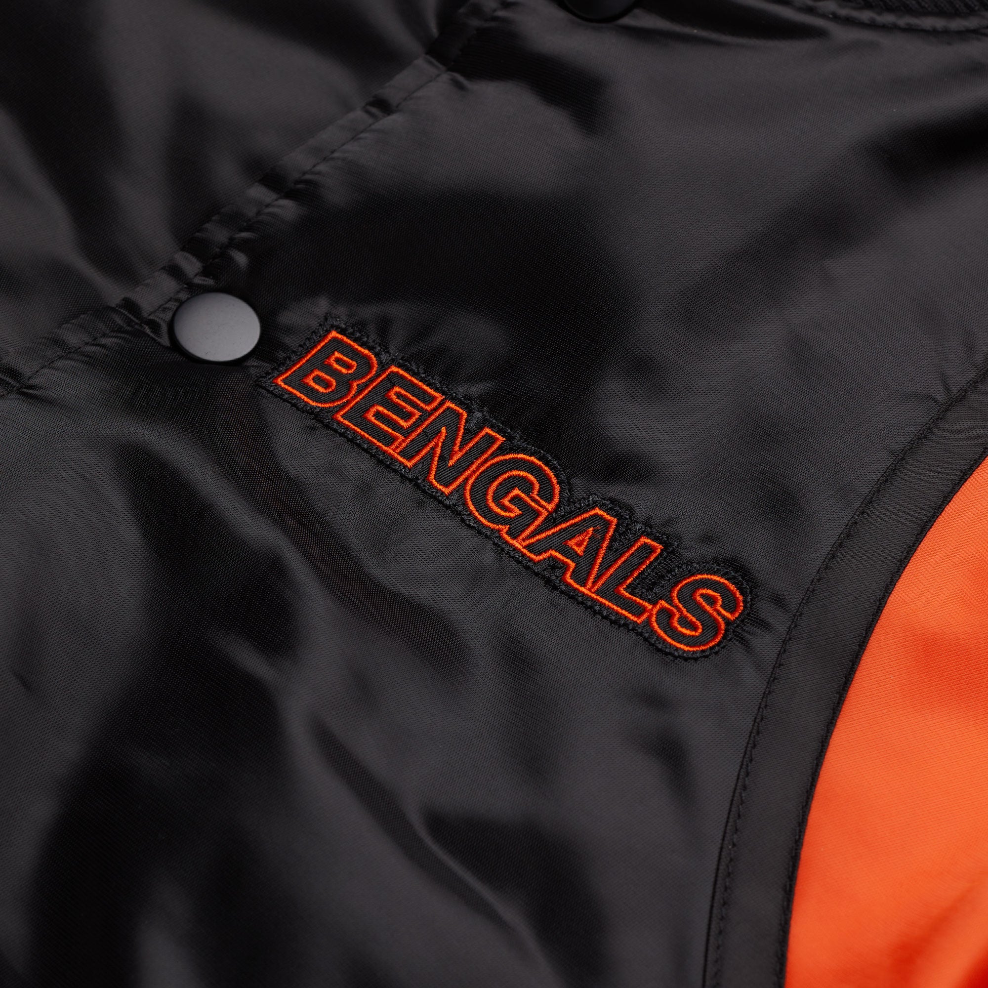 HOMAGE X Starter Bengals Satin Jacket Get Authentic For Sale