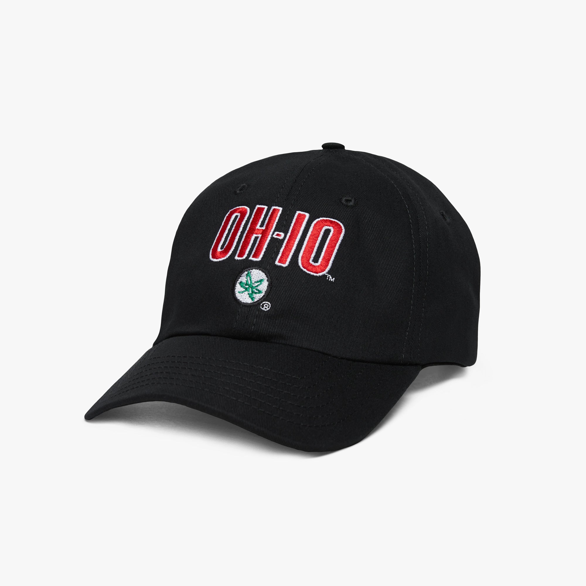 OH-IO Buckeye Leaf Dad Hat Discount Low Pice