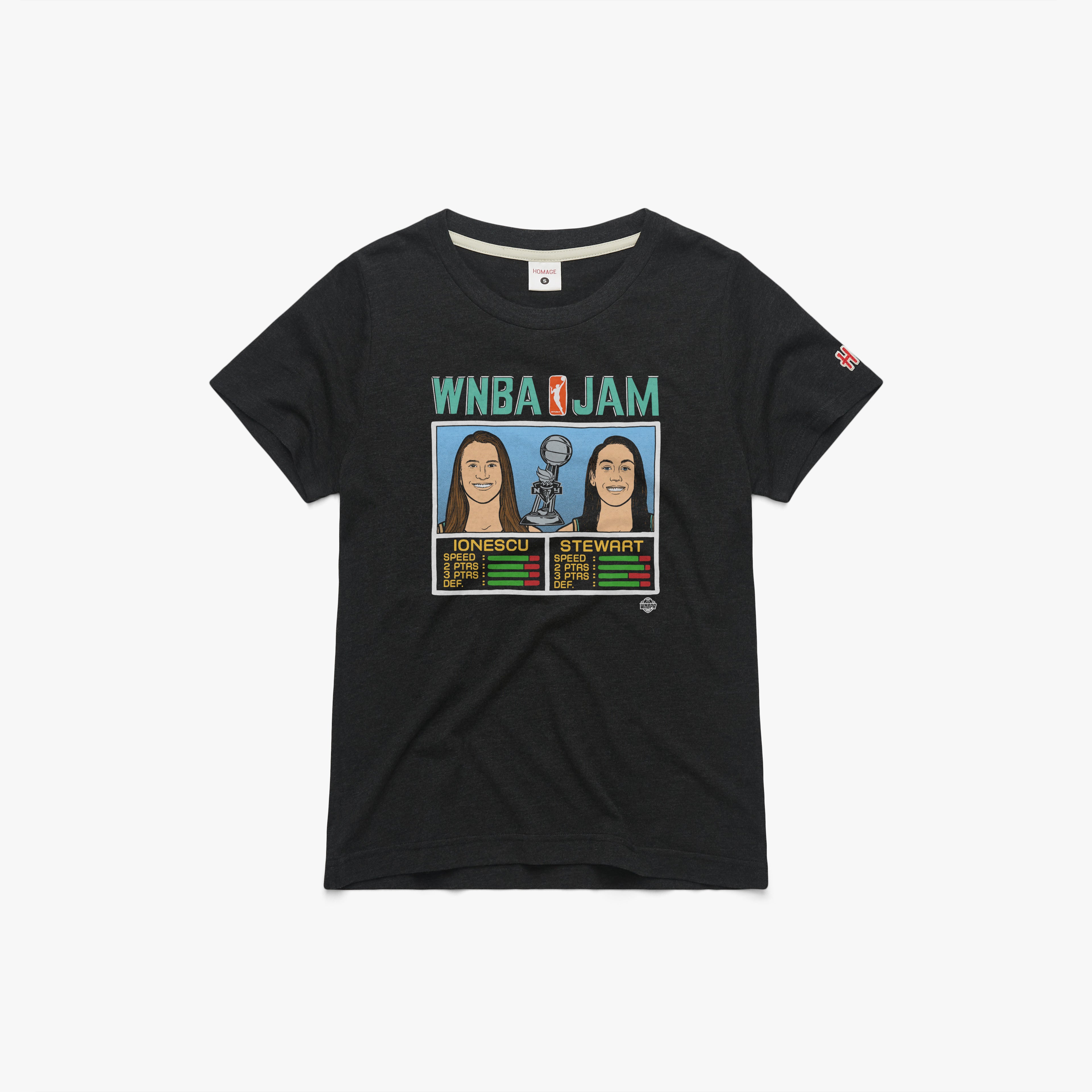 Women's WNBA Jam Liberty 2024 Champs Ionescu And Stewart Cheap Sale Outlet