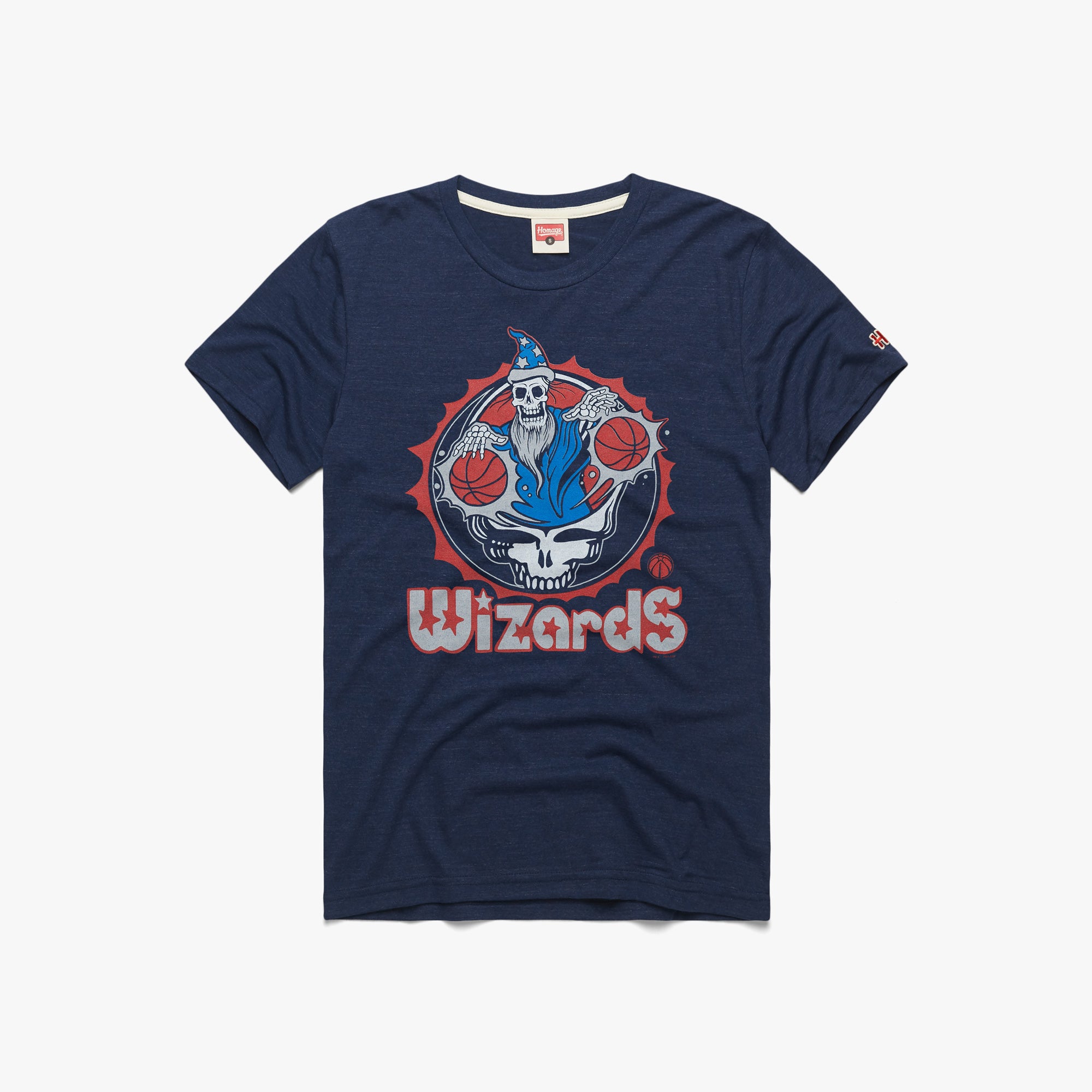 NBA x Grateful Dead x Wizards Skull Discount Big Discount