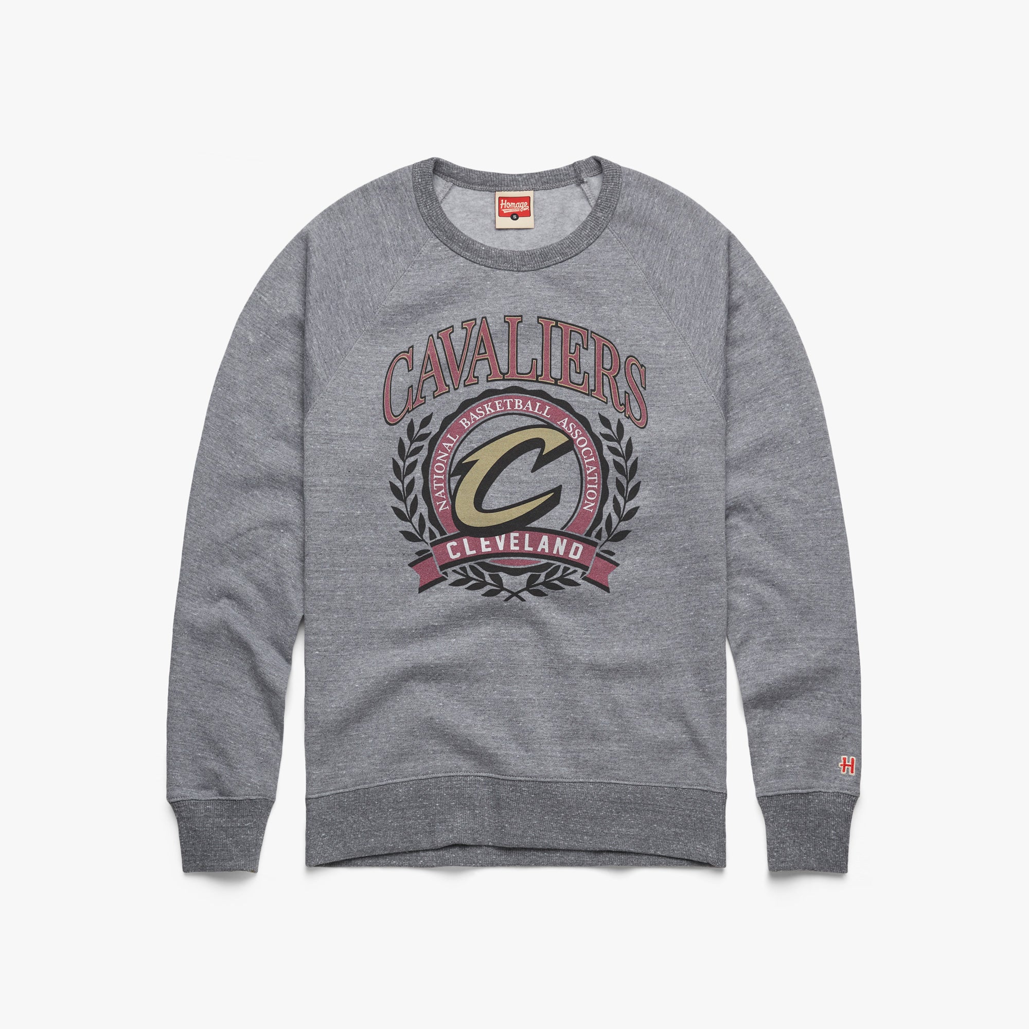 Cleveland Cavs Crest Crewneck Discount Choice