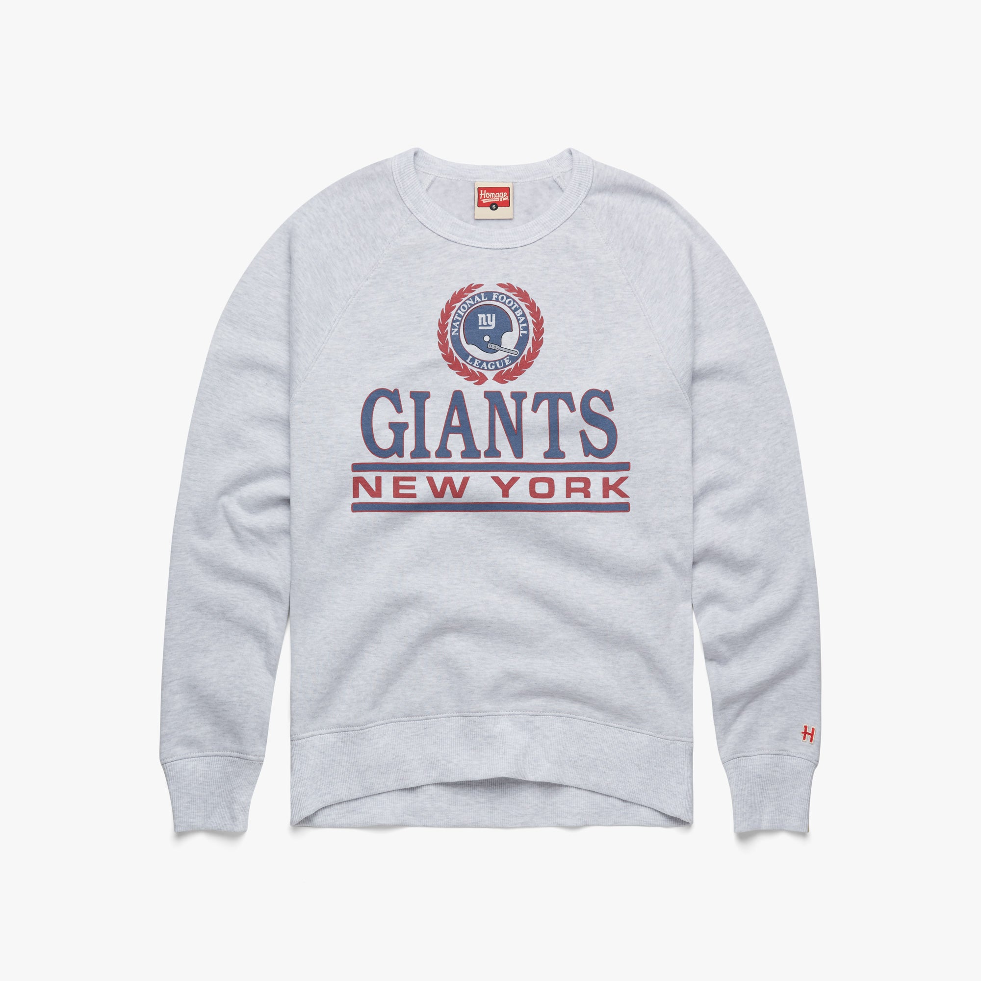 New York Giants Crest Crewneck Cheap Sale Finishline