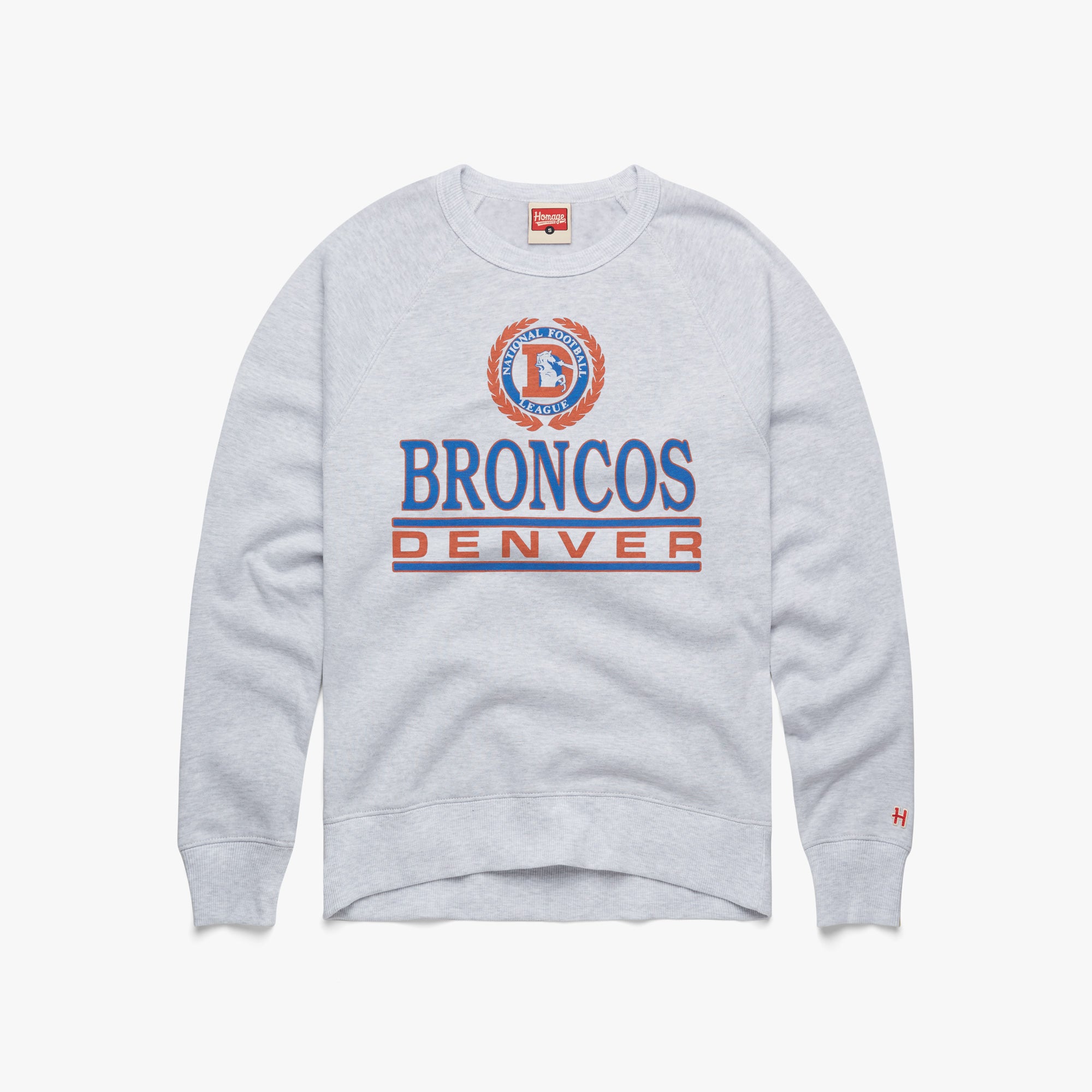 Denver Broncos Crest Crewneck Cheap Amazon