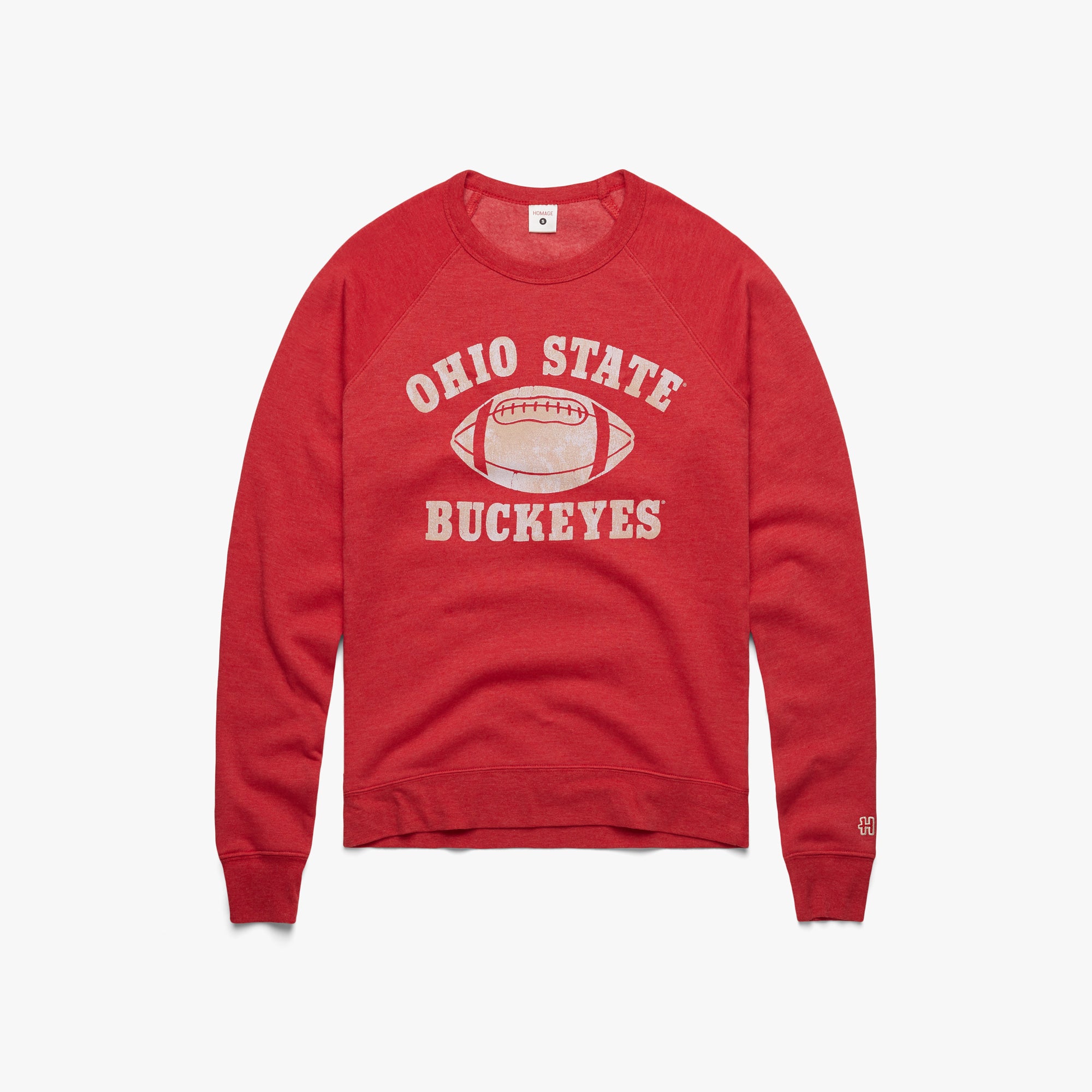 Women's Ohio State Buckeyes Football Crewneck Cheap Sale Marketable