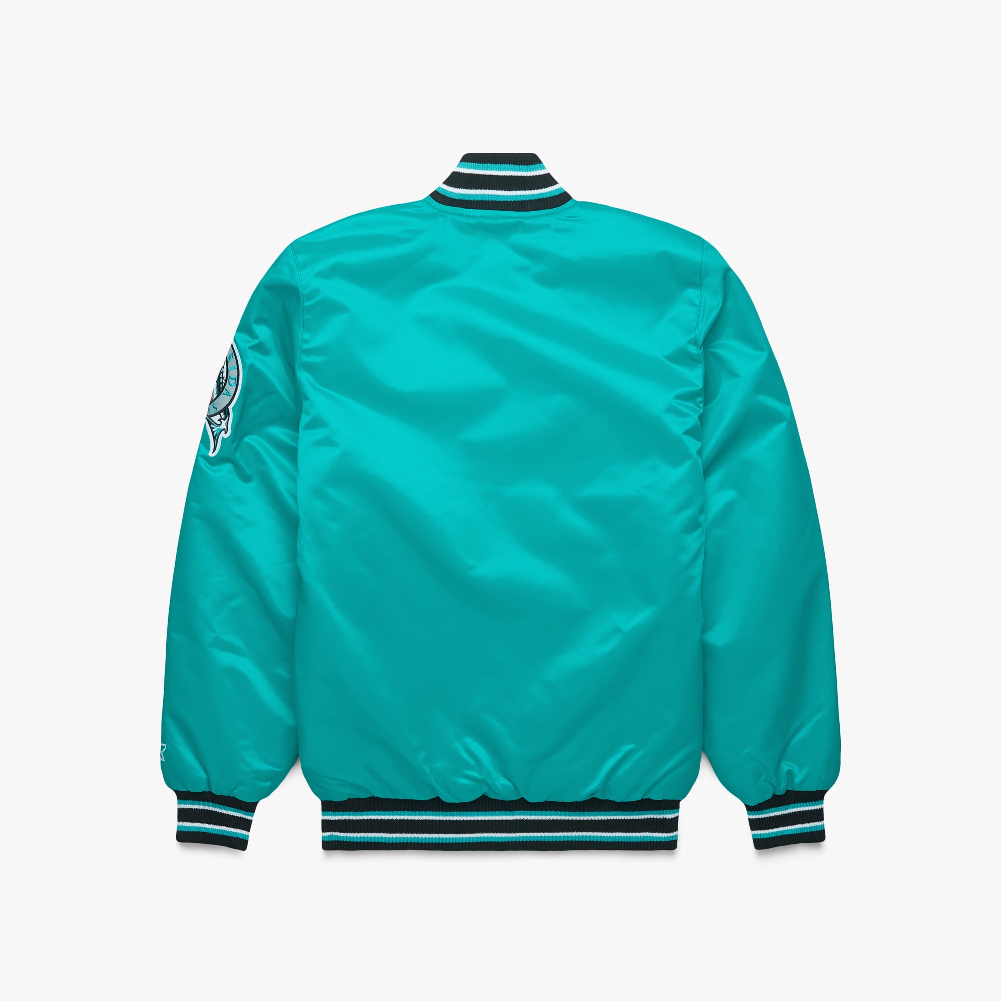 HOMAGE X Starter Marlins Satin Jacket Outlet Get To Buy