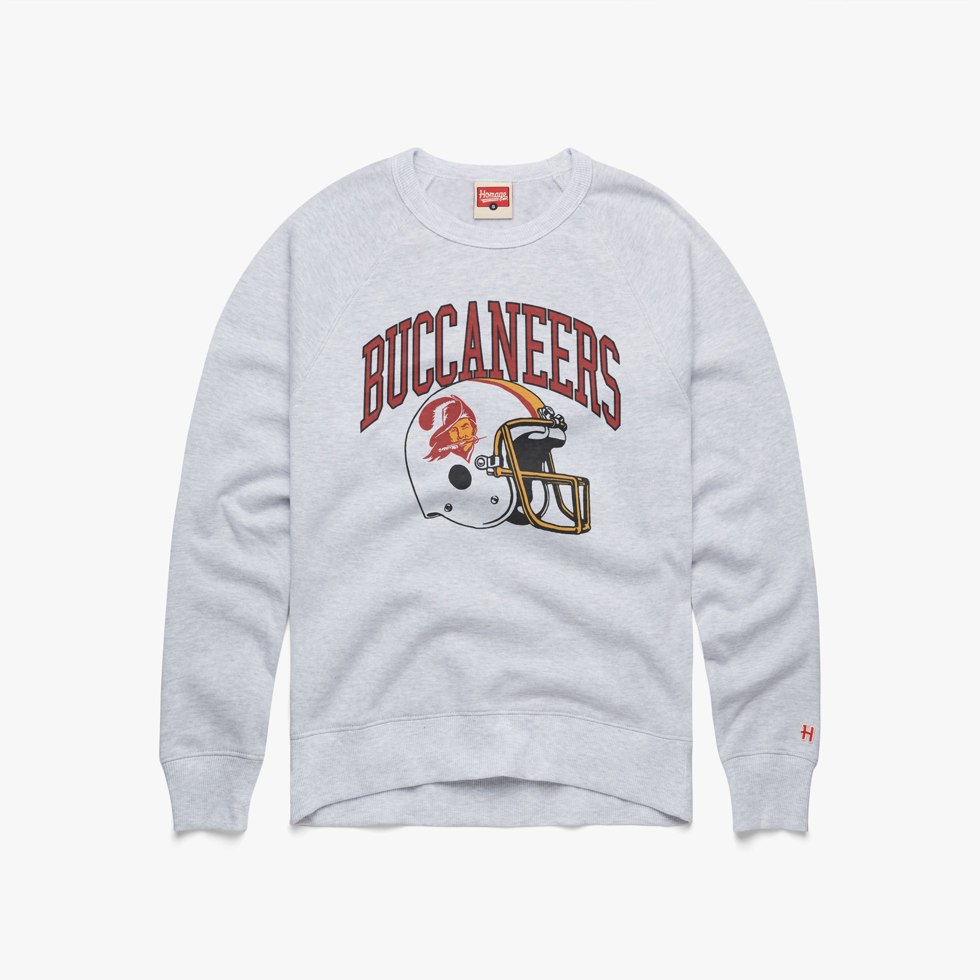 Tampa Bay Buccaneers Helmet Retro Crewneck Countdown Package Online