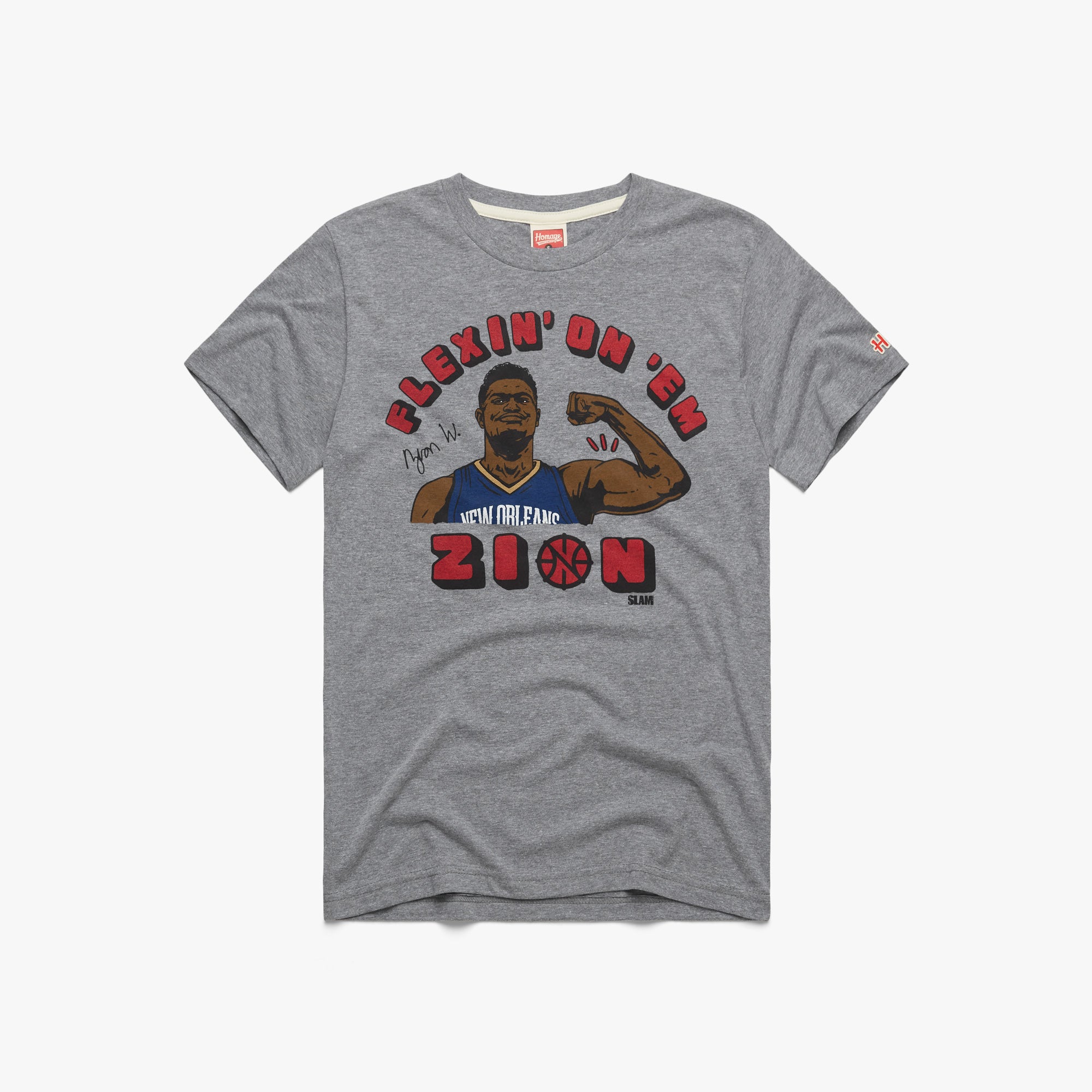 HOMAGE X SLAM Zion Williamson Flexin' On 'Em Free Shipping Discounts