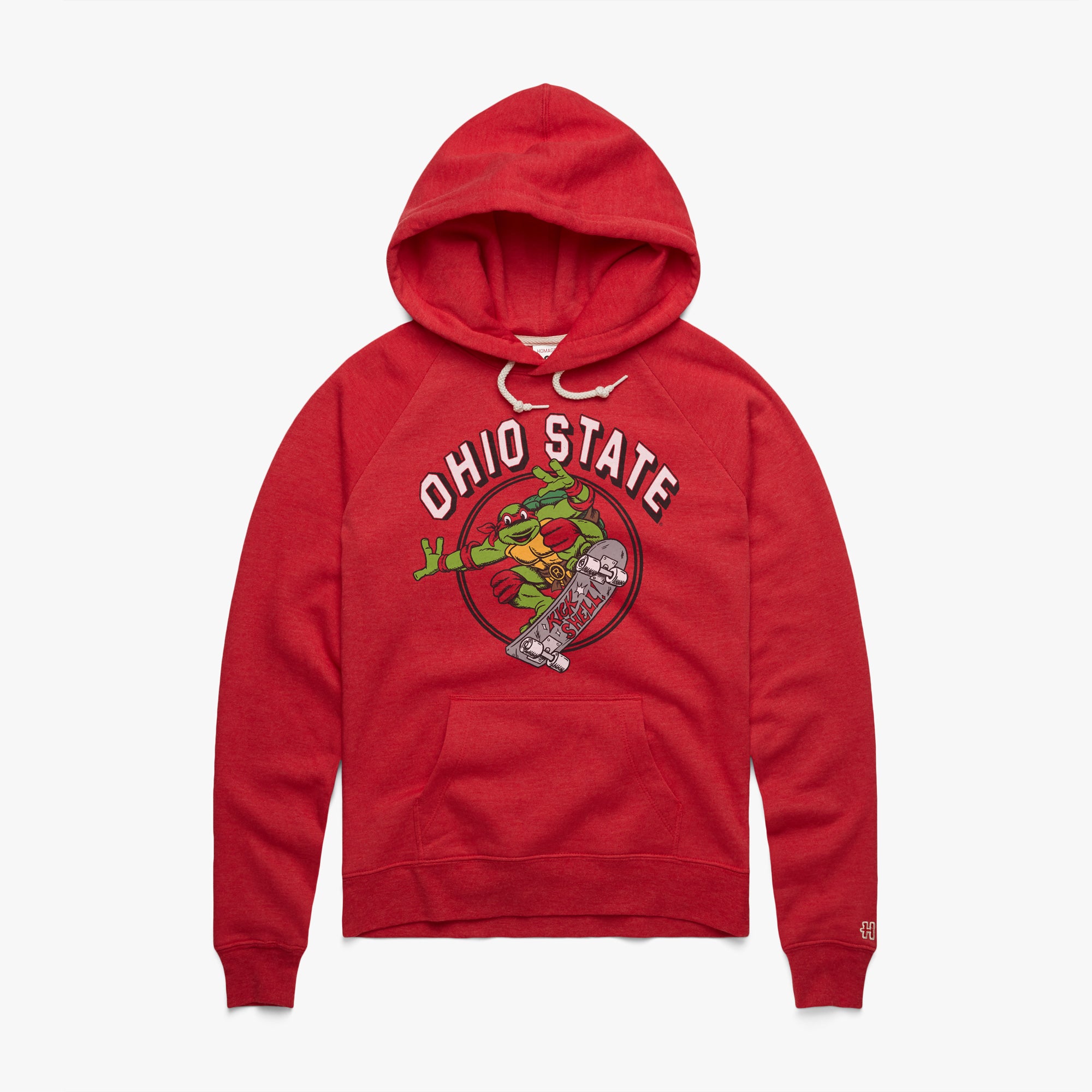 Women's TMNT Raphael x Ohio State Kick Shell Hoodie Cheapest Pice For Sale