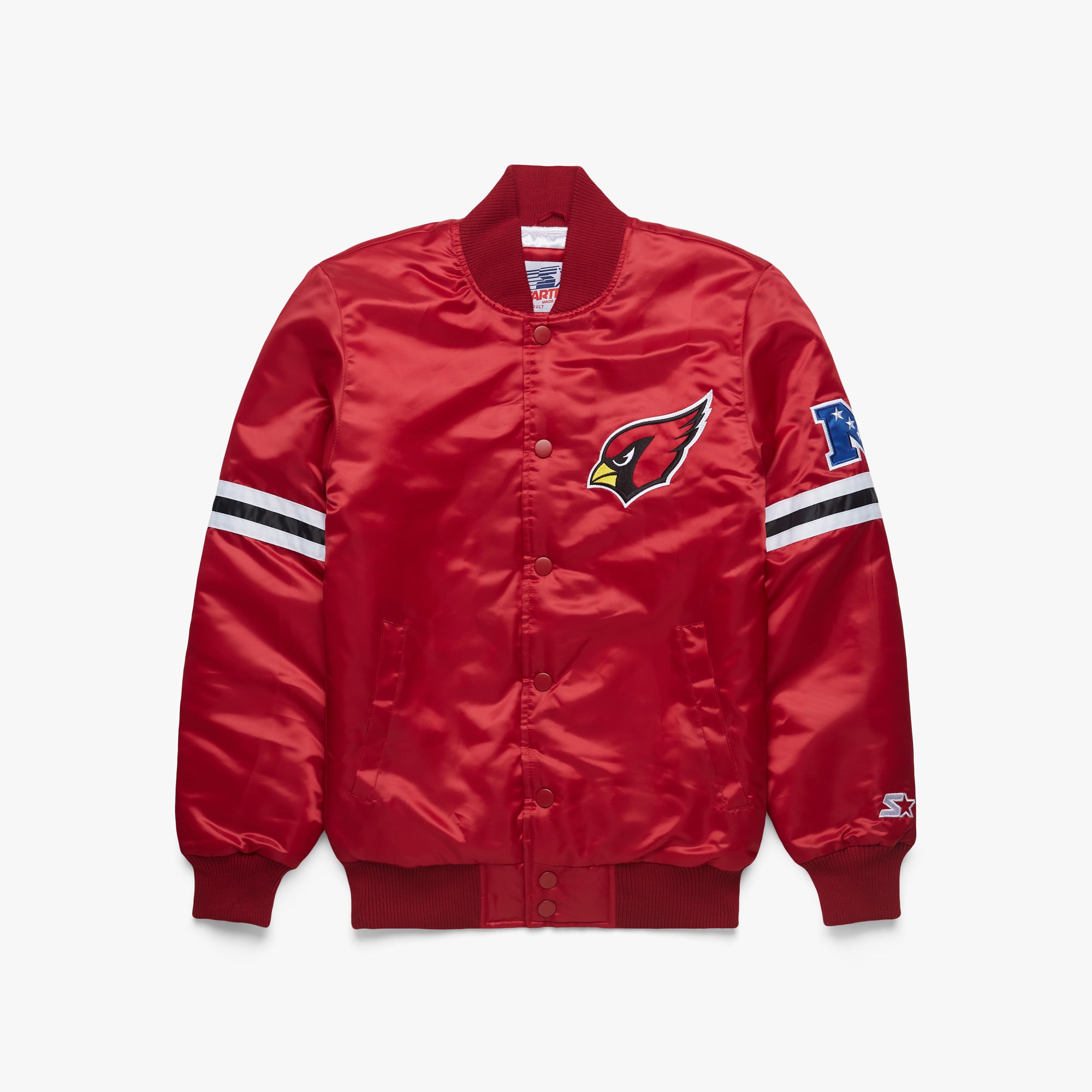 HOMAGE X Starter Cardinals Satin Jacket Clearance Geniue Stockist