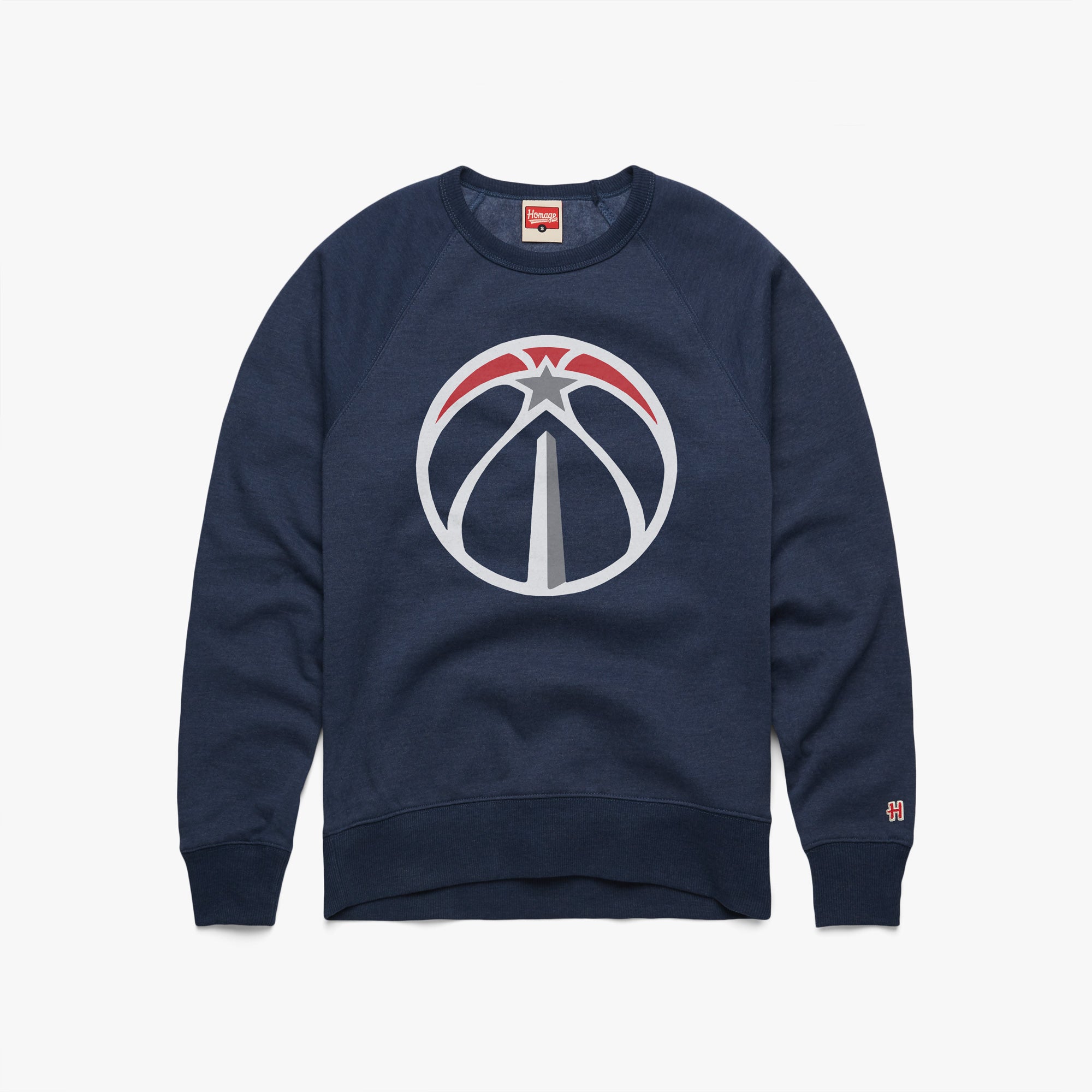 Washington Wizards Logo Crewneck Clearance Pirce Sale