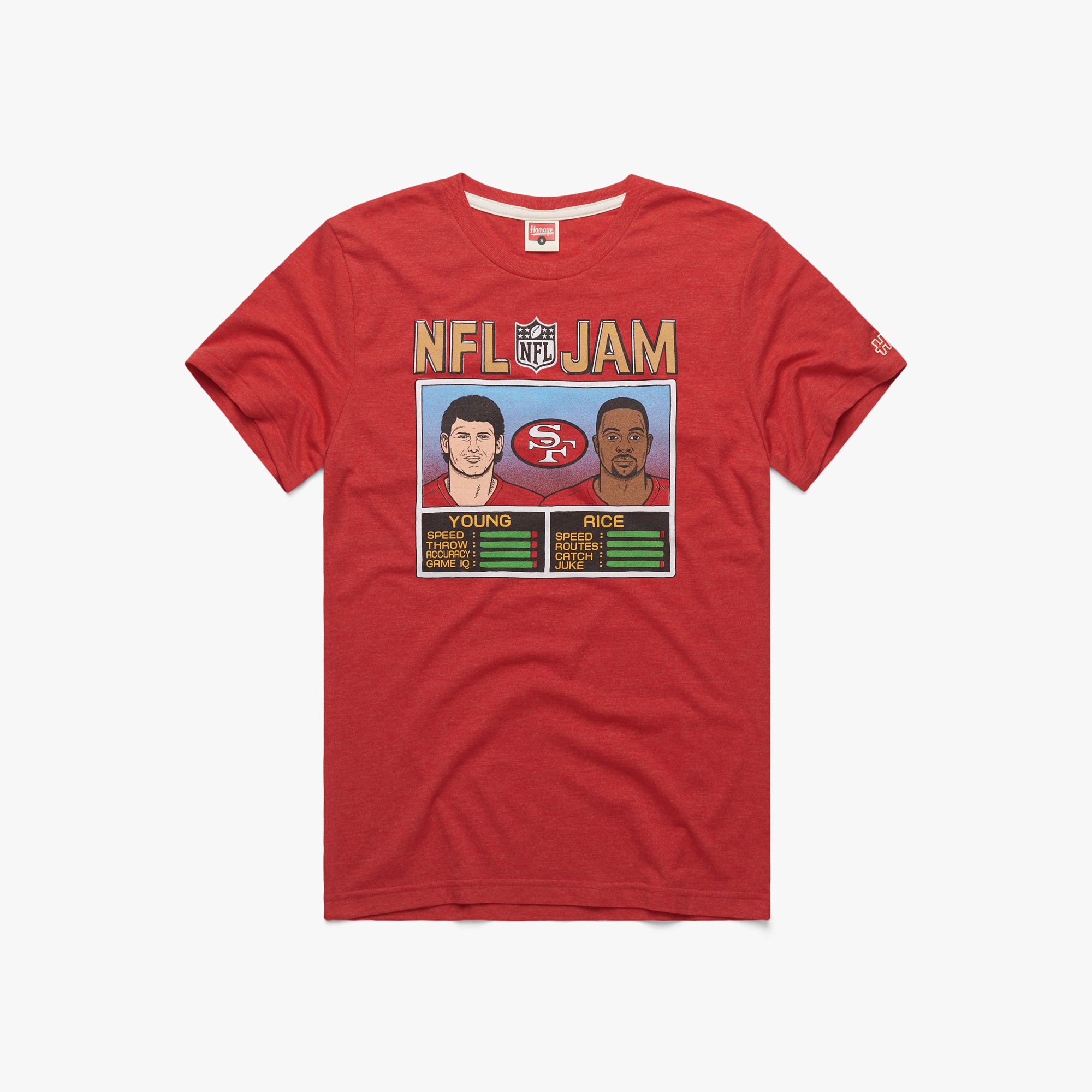 NFL Jam 49ers Young And Rice Cheap Geniue Stockist