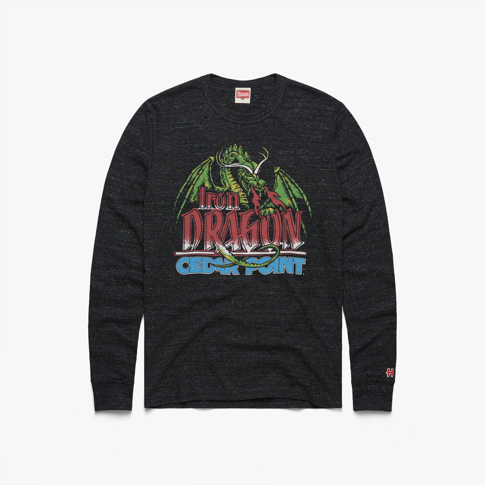 Cedar Point Iron Dragon Long Sleeve Tee Clearance Marketable