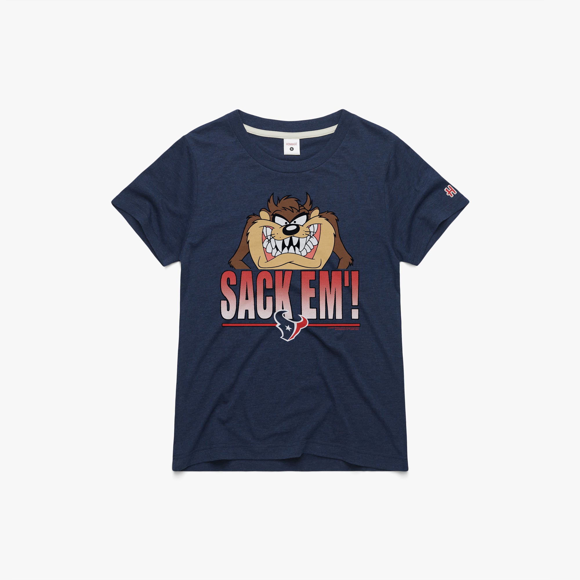 Women's Looney Tunes Taz Sack Em' x Houston Texans Wide Range Of Online