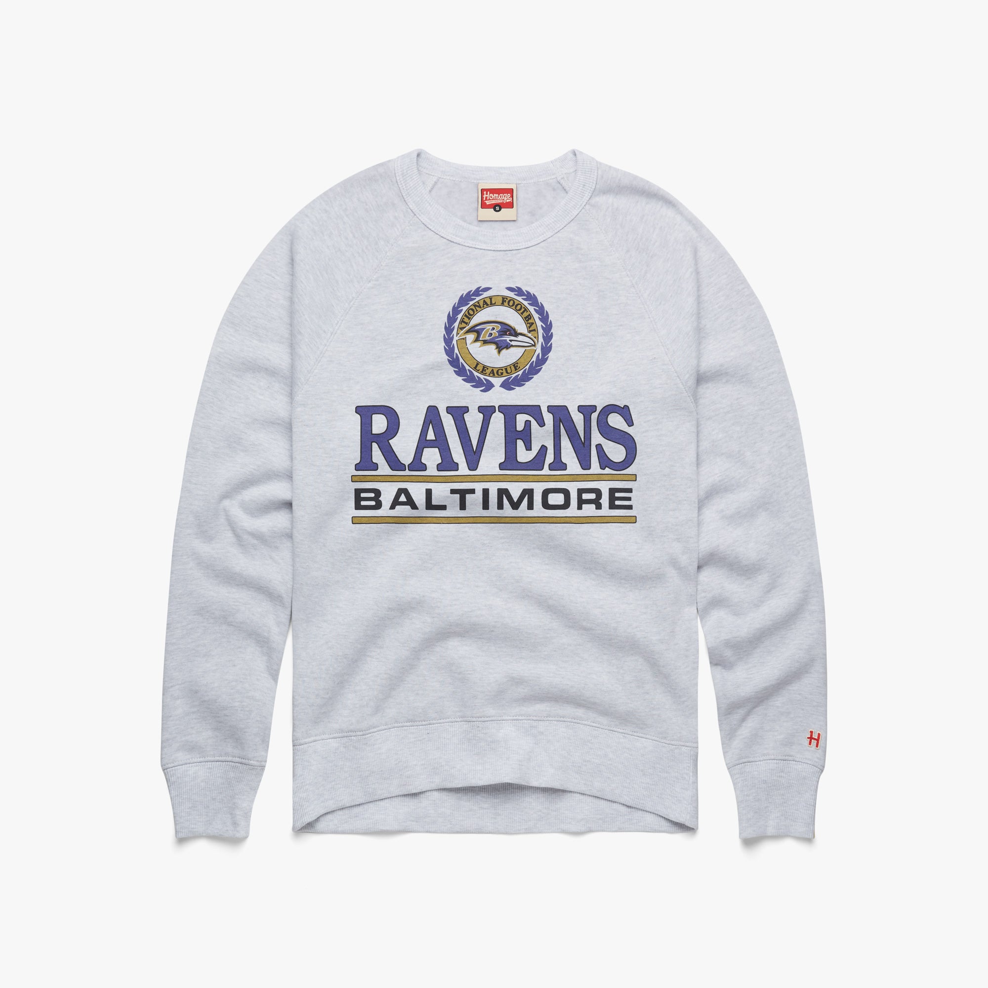 Baltimore Ravens Crest Crewneck Pictures Cheap Pice