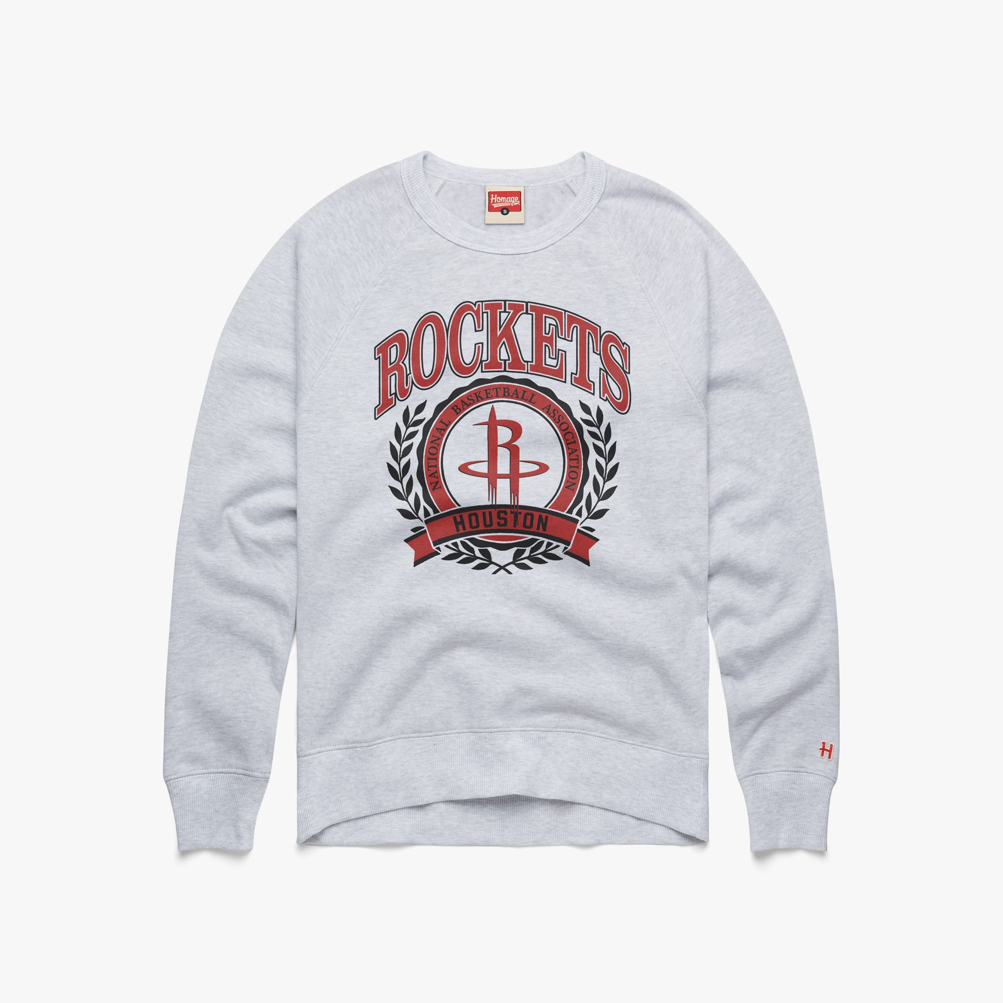 Houston Rockets Crest Crewneck Outlet Popular