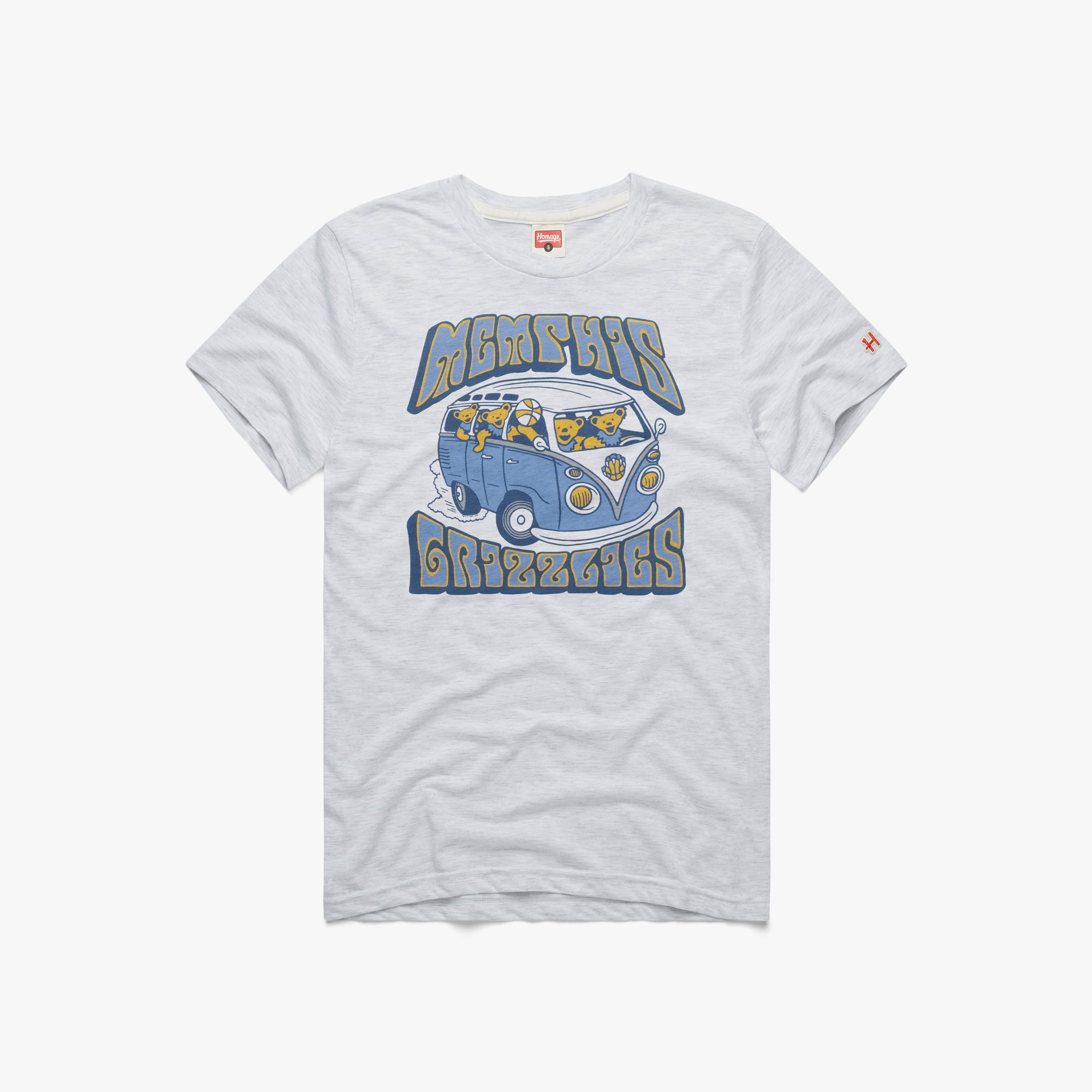 NBA x Grateful Dead x Grizzlies Bears And Bus Clearance Big Discount