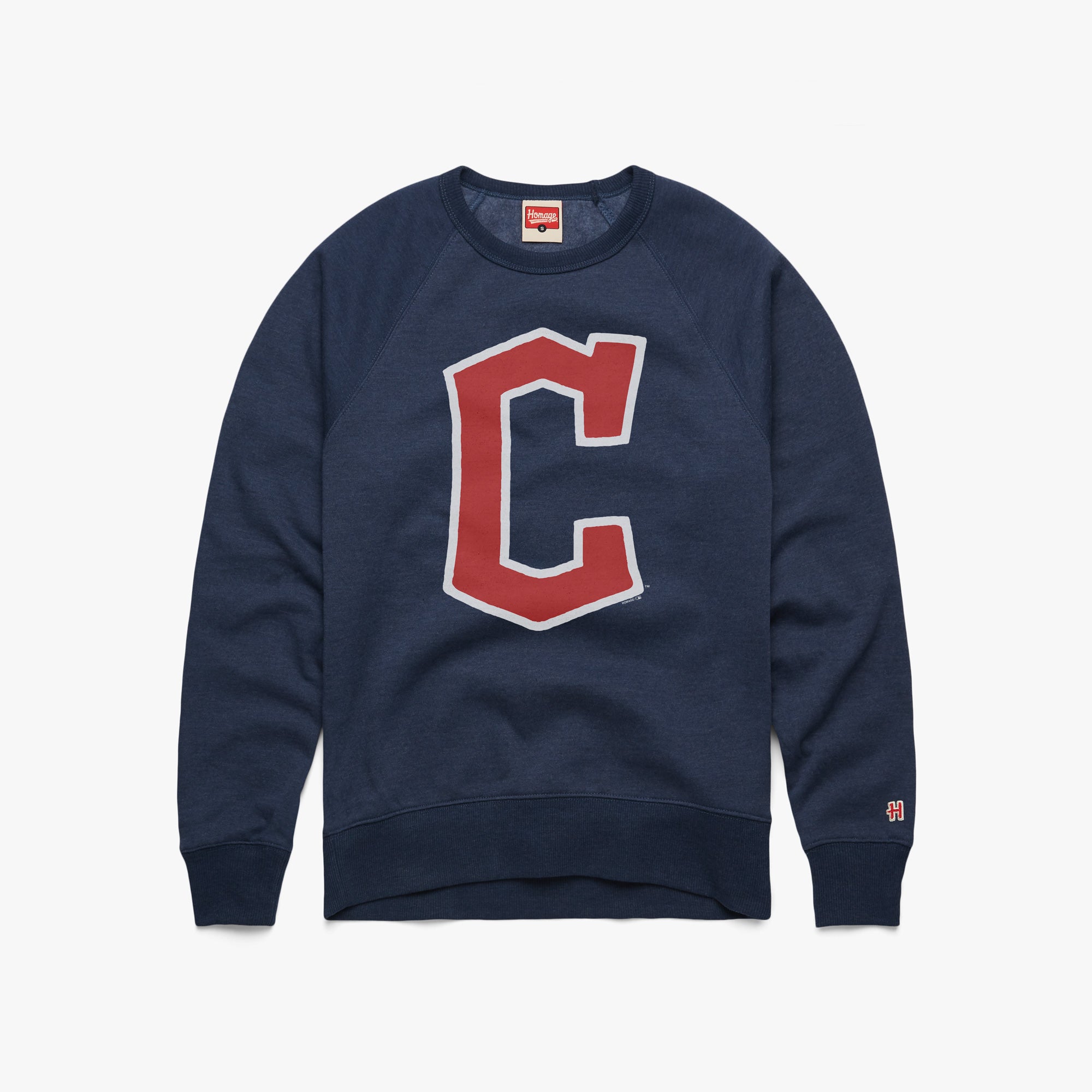 Cleveland Guardians Cap Logo '22 Crewneck Discount Free Shipping