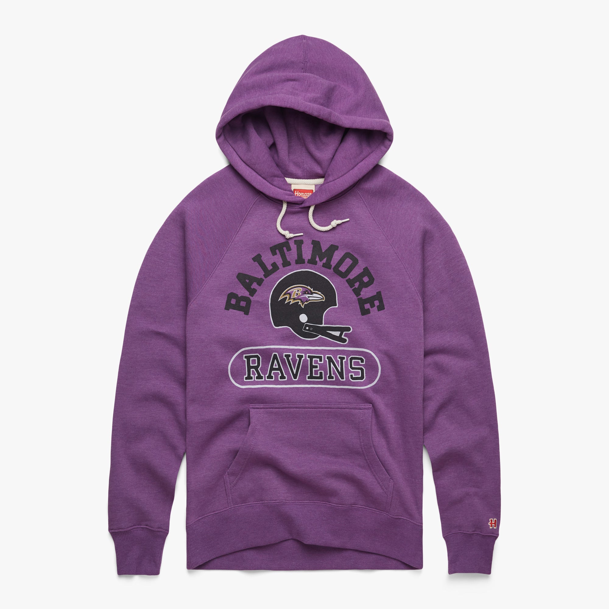 Baltimore Ravens Throwback Helmet Hoodie Buy Cheap Recommend