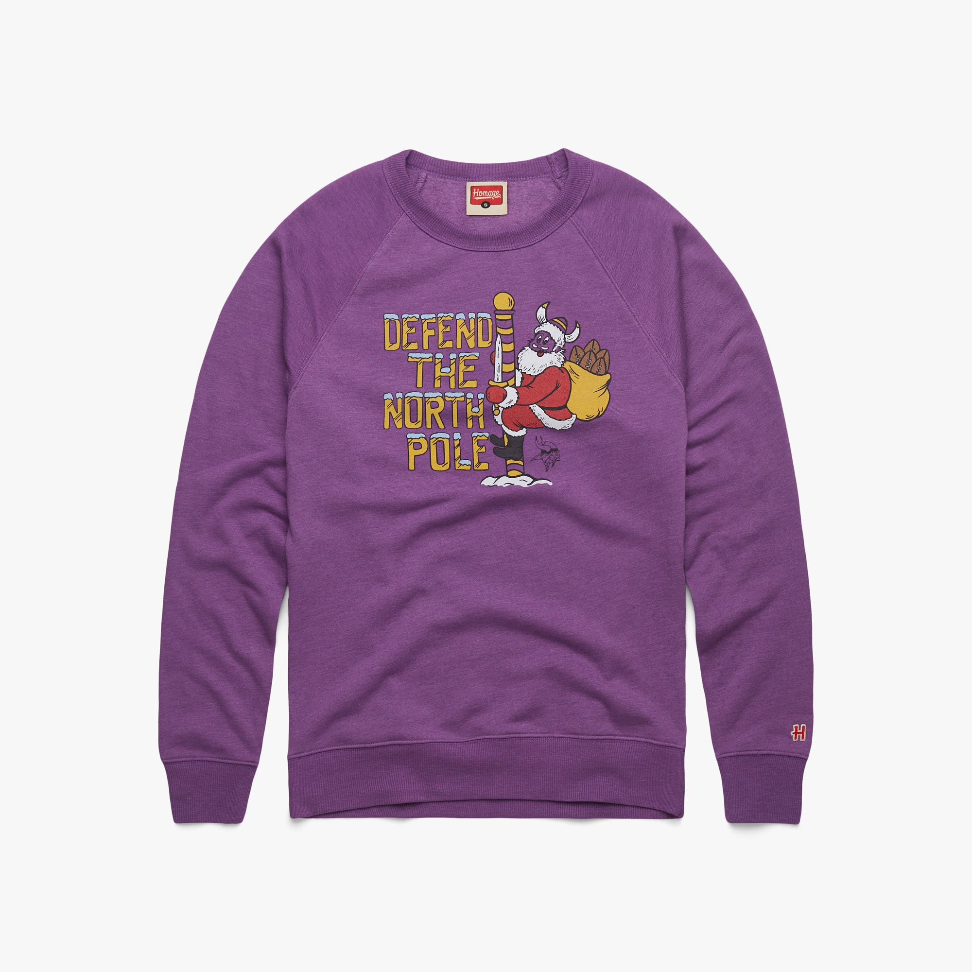 Minnesota Vikings Christmas Crewneck Outlet Classic