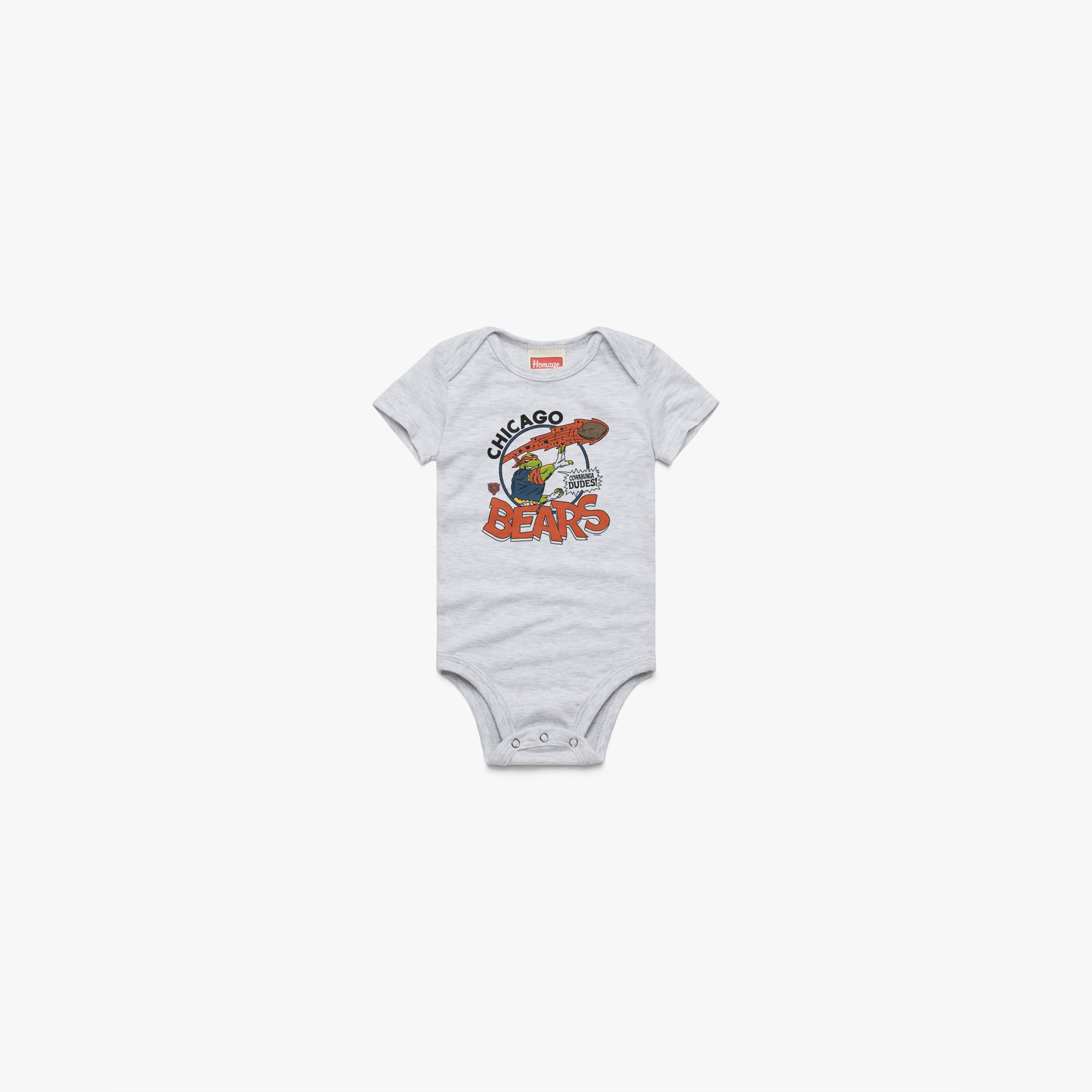 TMNT Michelangelo x Chicago Bears Baby One Piece Cheap Sale Now