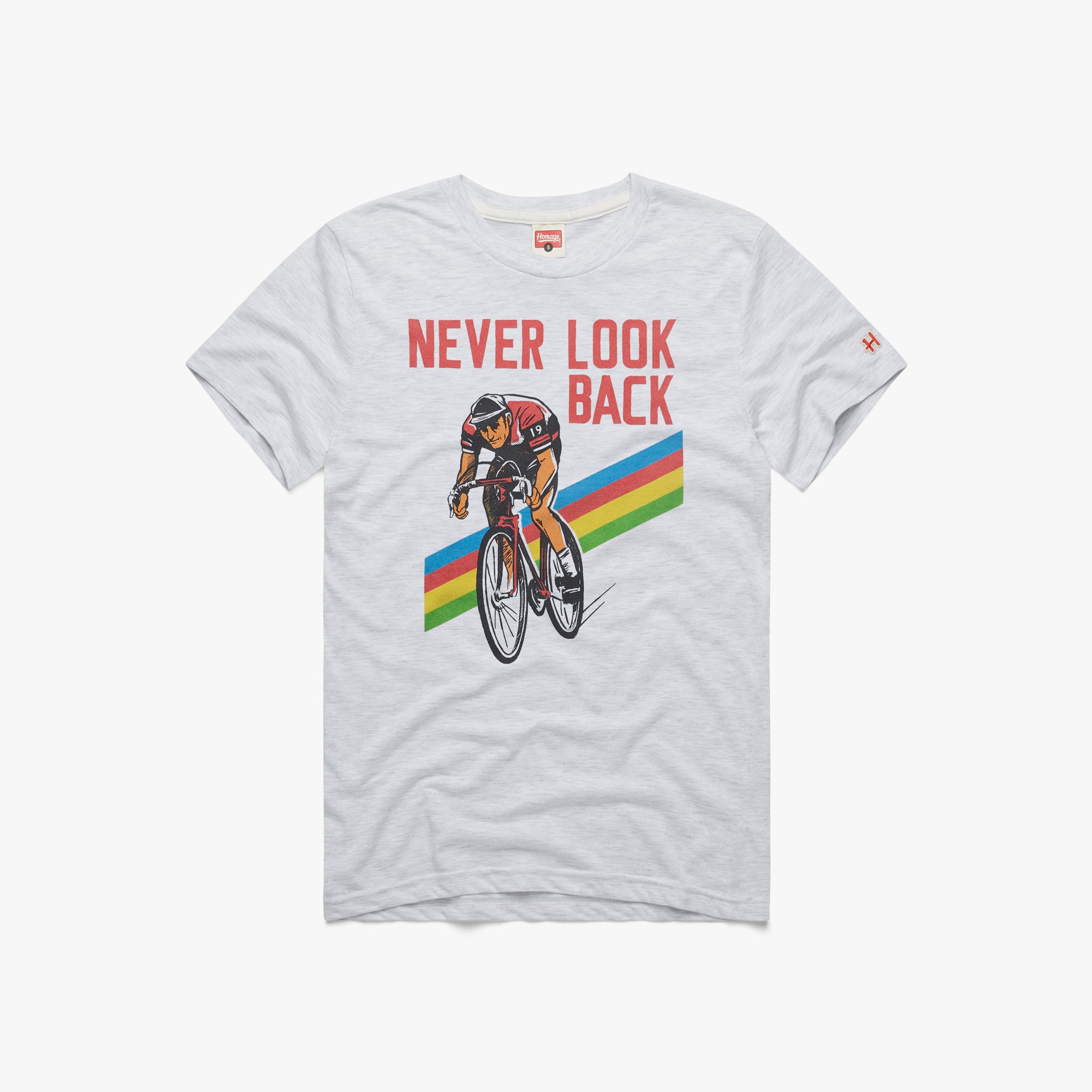 Cyclist Never Look Back Free Shipping Limited Edition