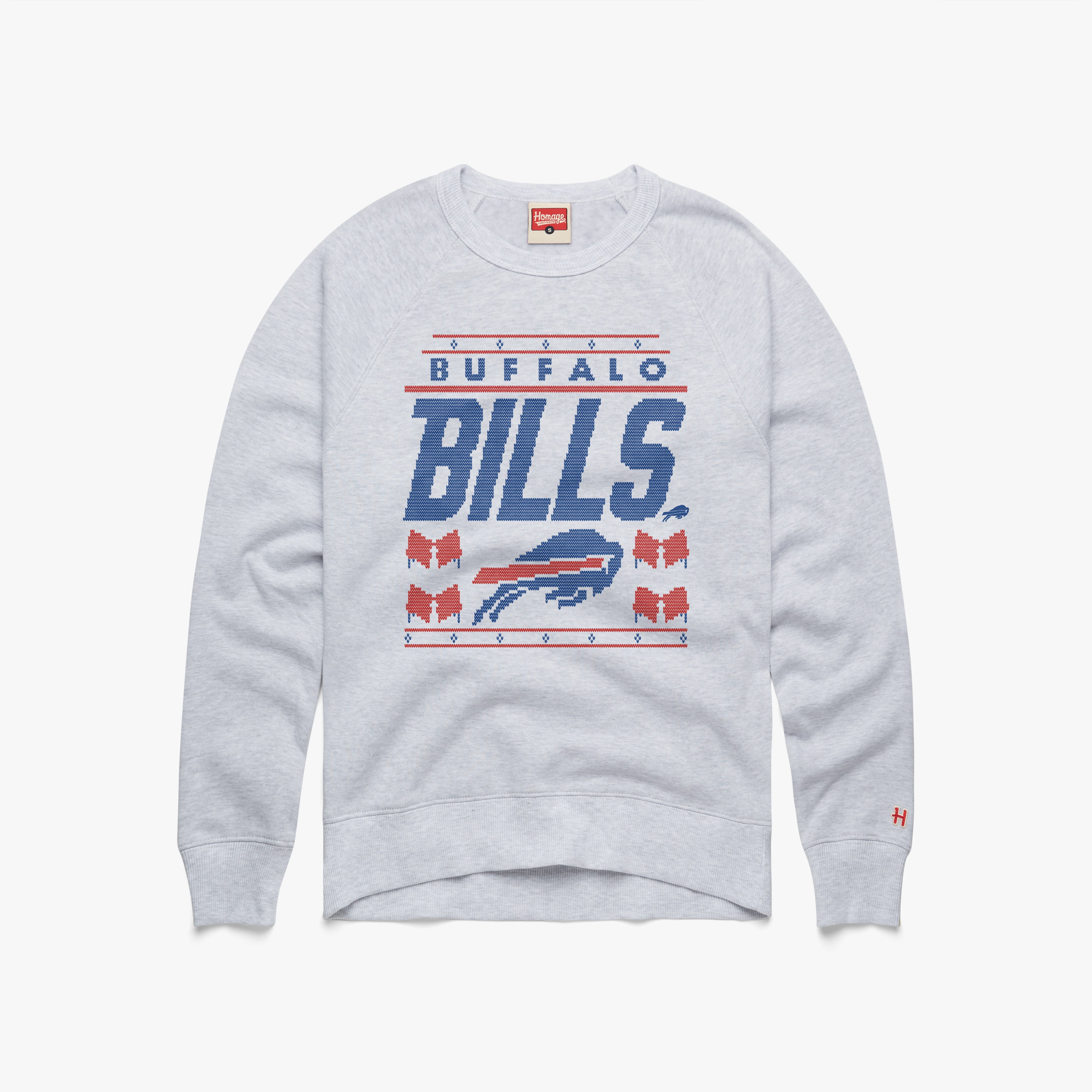 Buffalo Bills Holiday Crewneck Buy Cheap Perfect