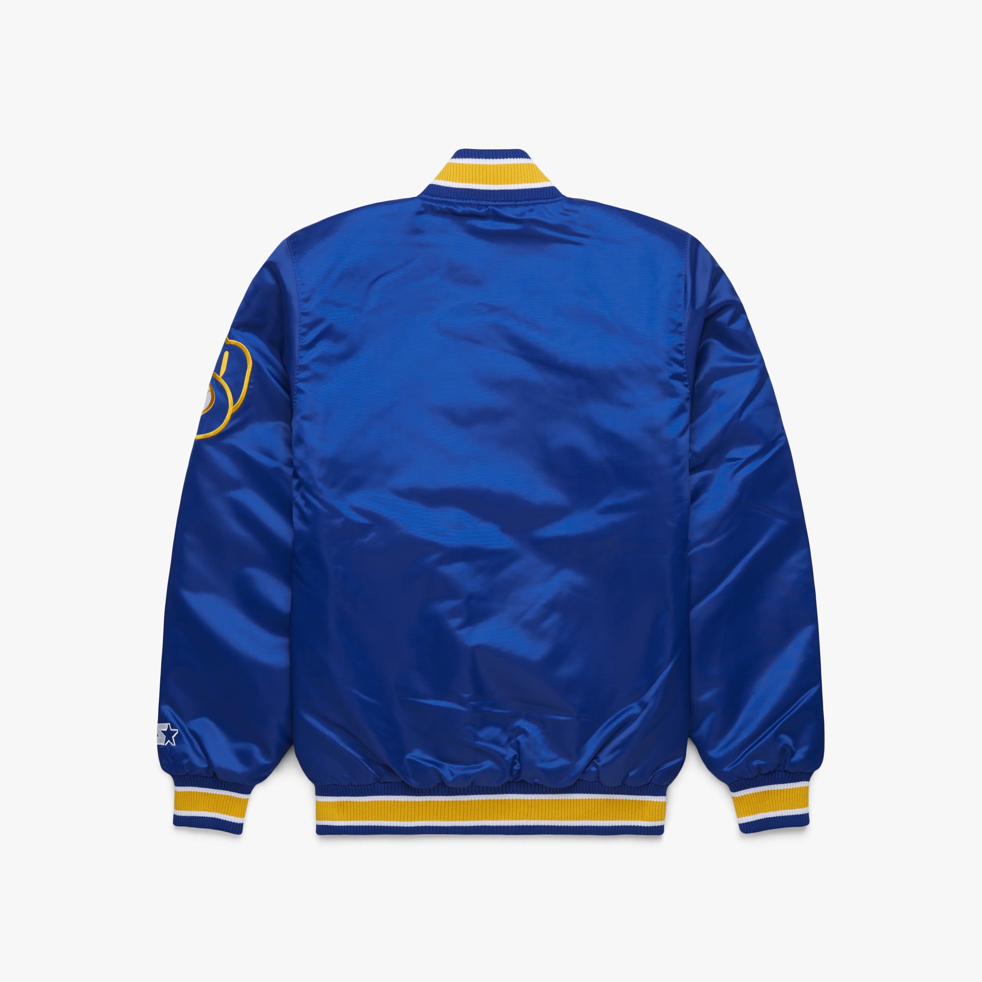 HOMAGE X Starter Brewers Satin Jacket Free Shipping With Credit Card