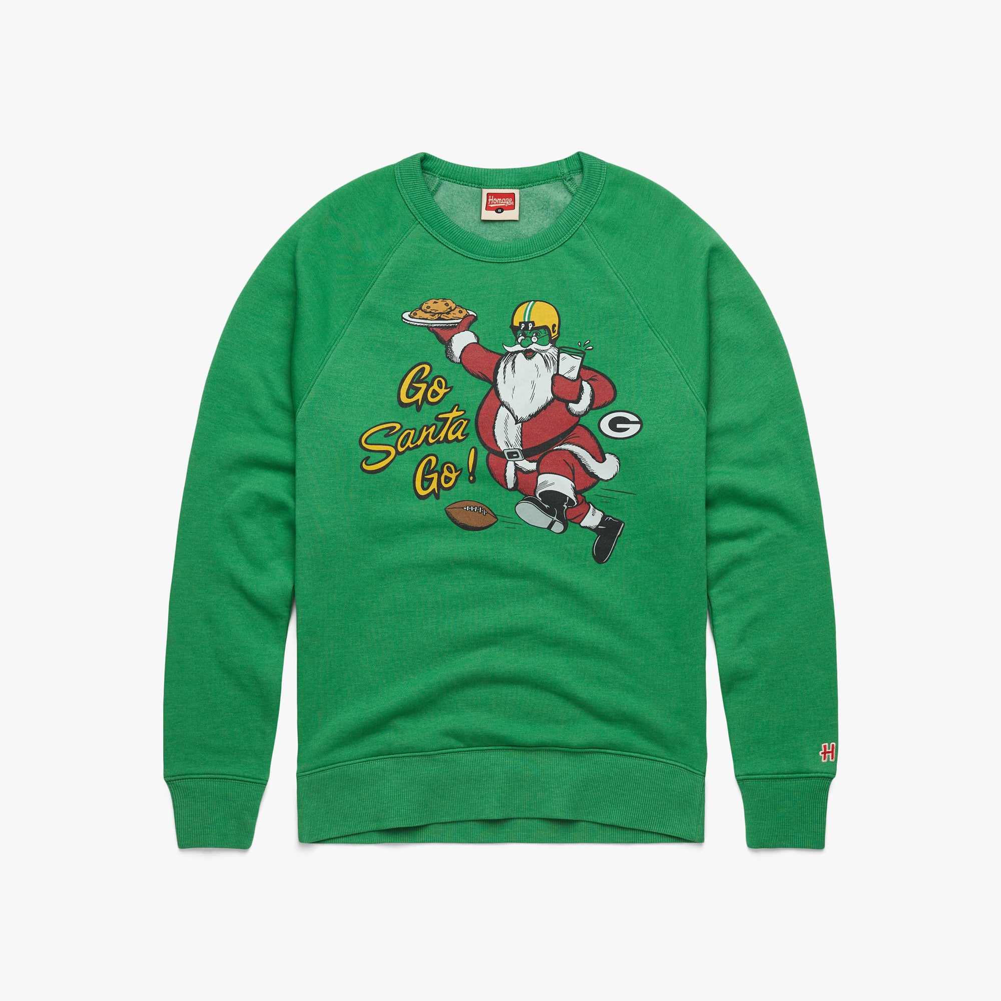 Green Bay Packers Christmas Crewneck From China Free Shipping Low Pice