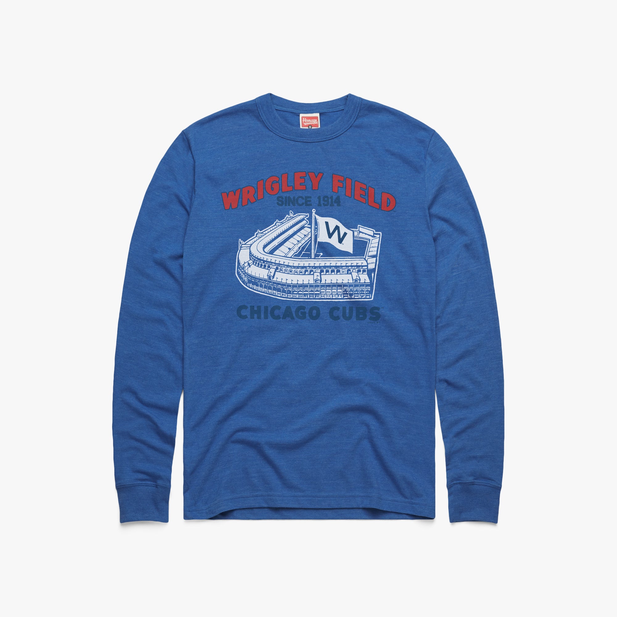 Wrigley Field Chicago Cubs Long Sleeve Tee Tumblr Cheap Pice