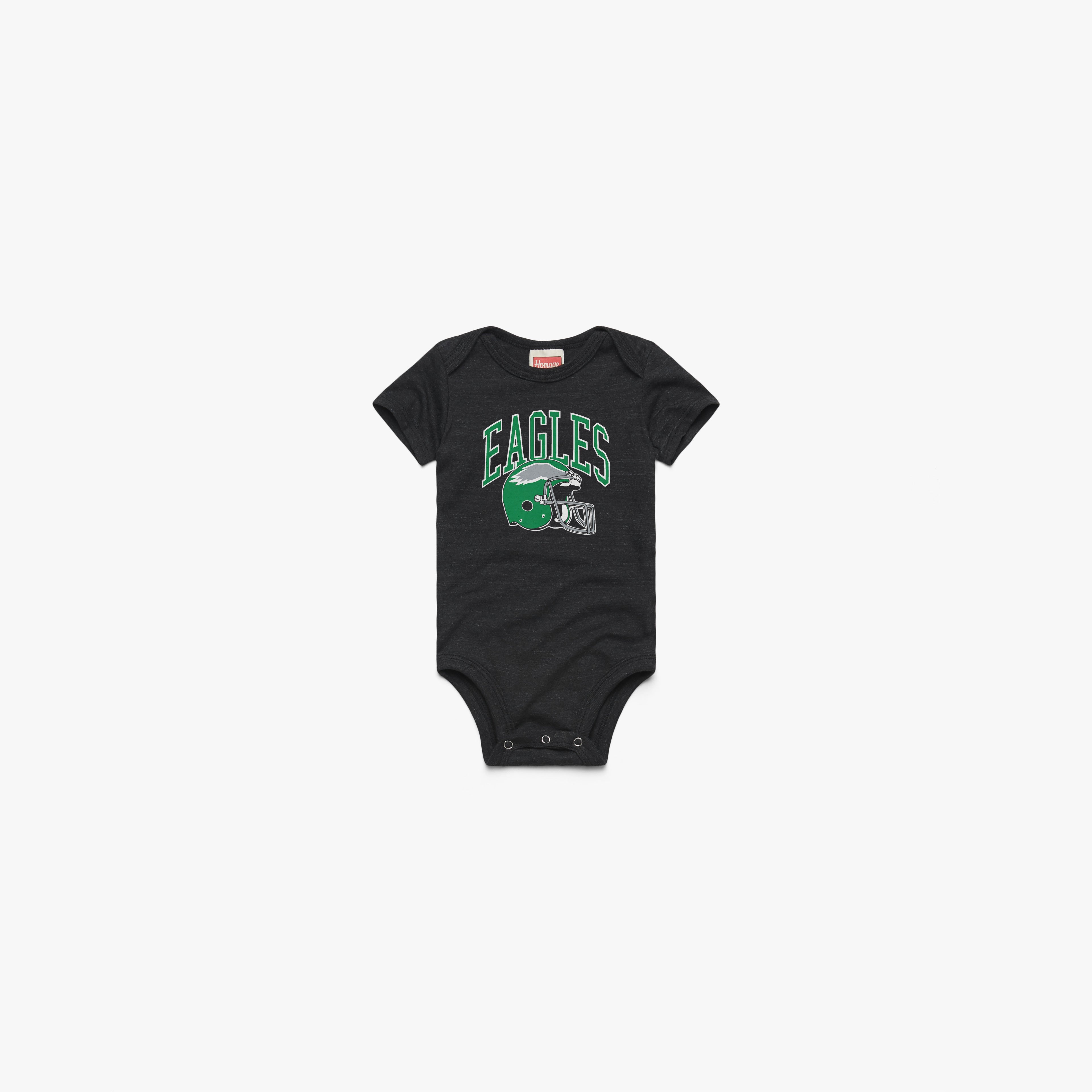 Philadelphia Eagles Helmet Retro Baby One Piece Buy Sale Online