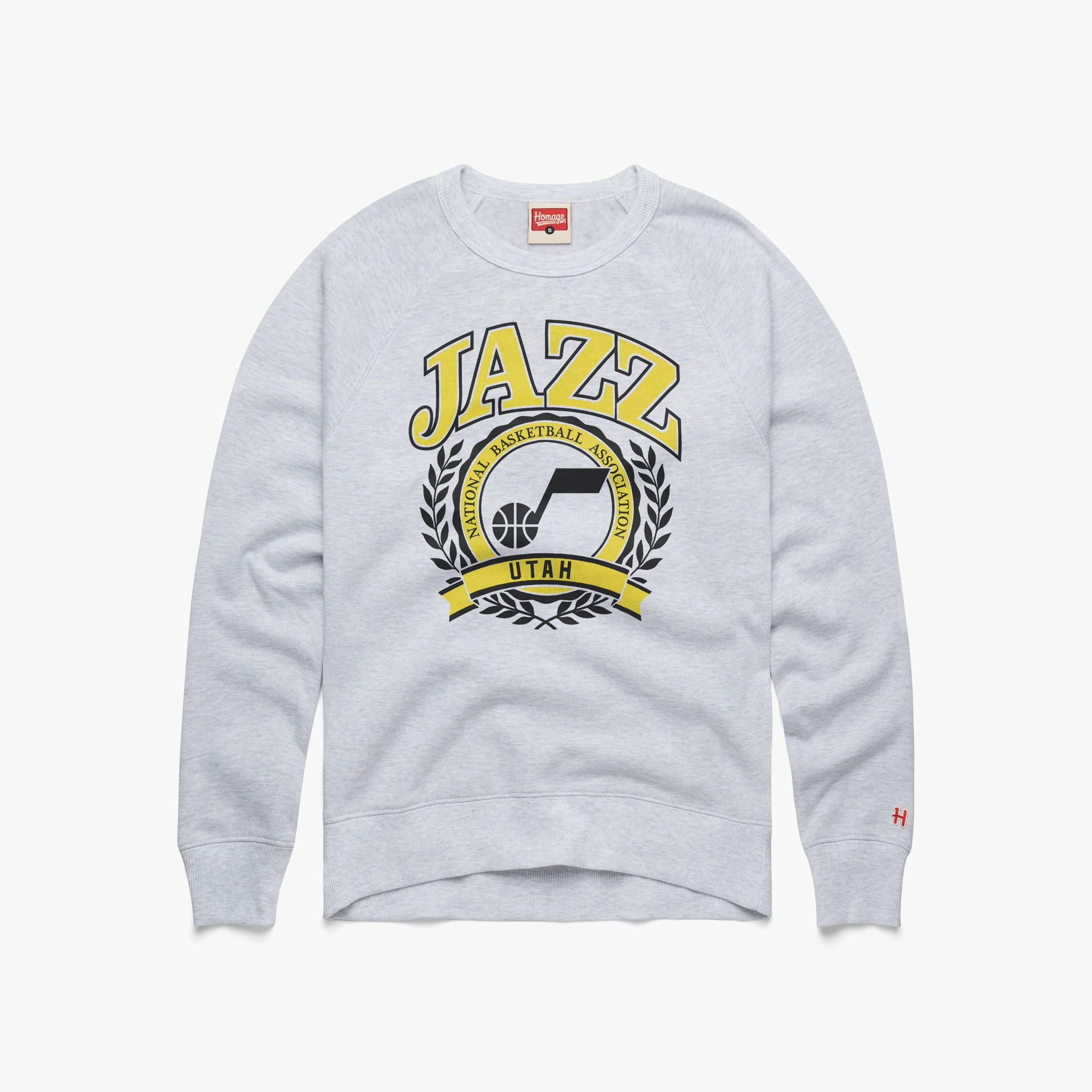 Utah Jazz Crest Crewneck Newest Online