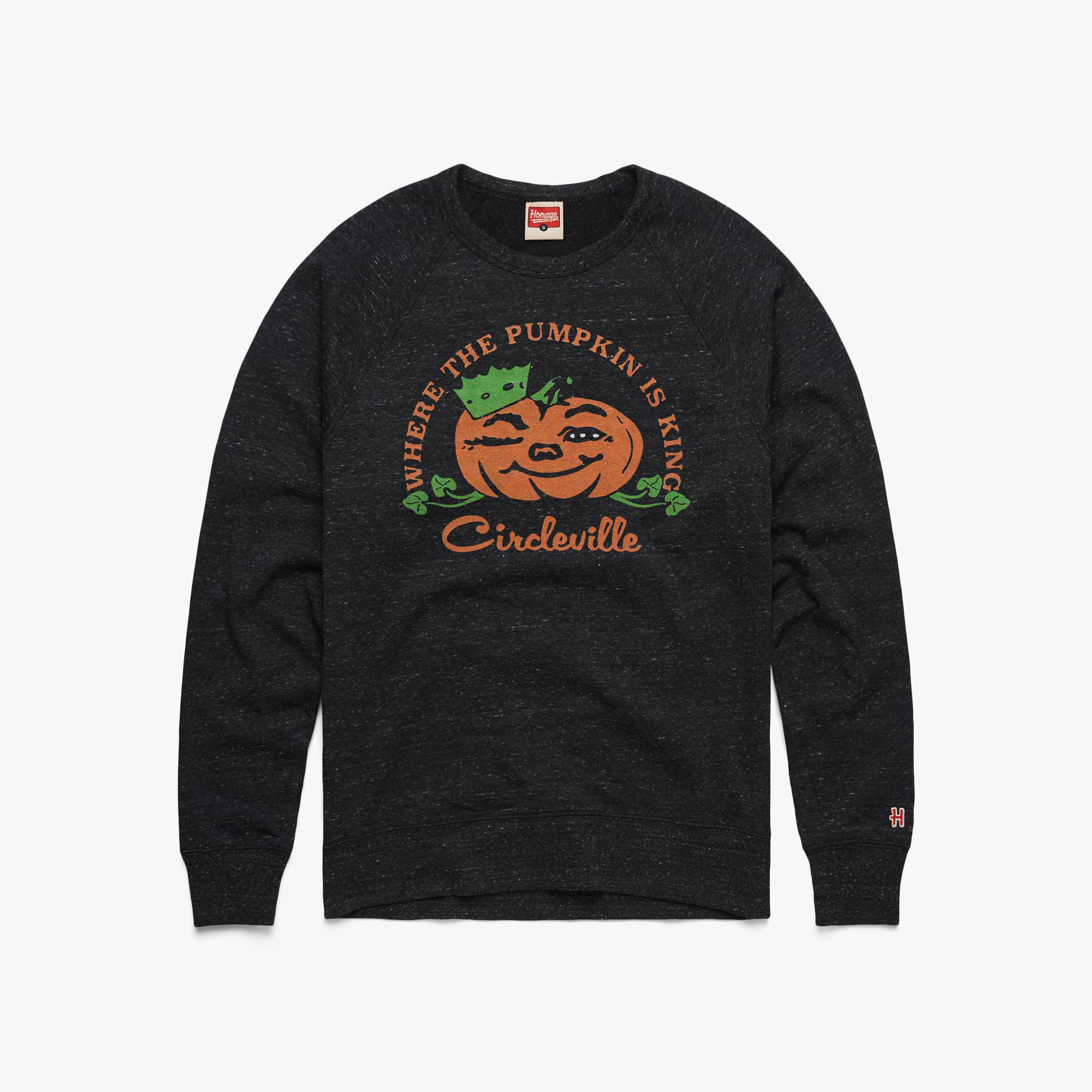 Circleville Where The Pumpkin Is King Crewneck Shop Offer