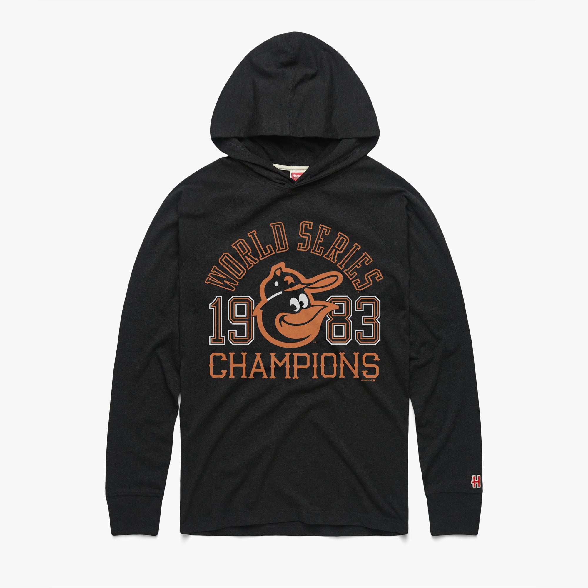 Baltimore Orioles 1983 World Series Champs Lightweight Hoodie Outlet Release Dates