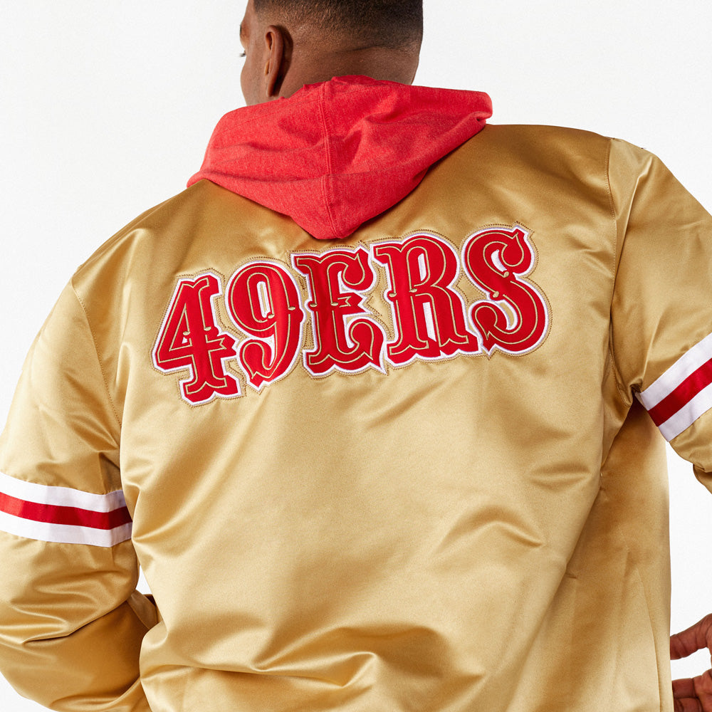 HOMAGE X Starter 49ers Heavyweight Satin Jacket Cheap Original