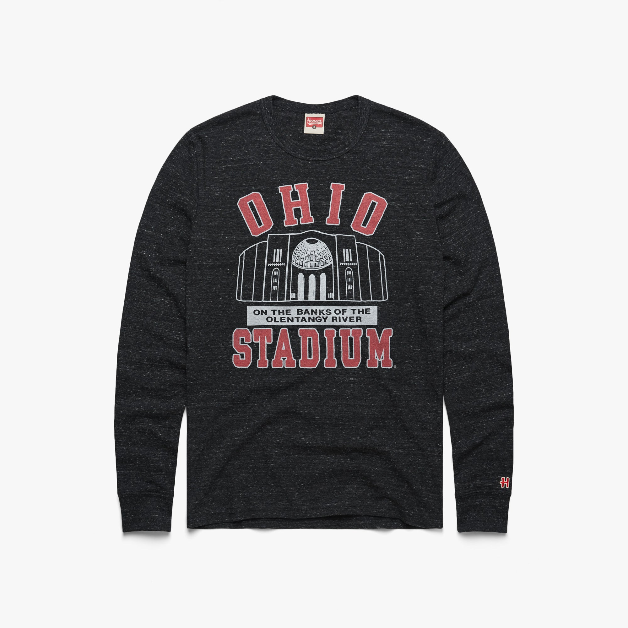 Ohio Stadium Olentangy Long Sleeve Tee Buy Cheap Sast