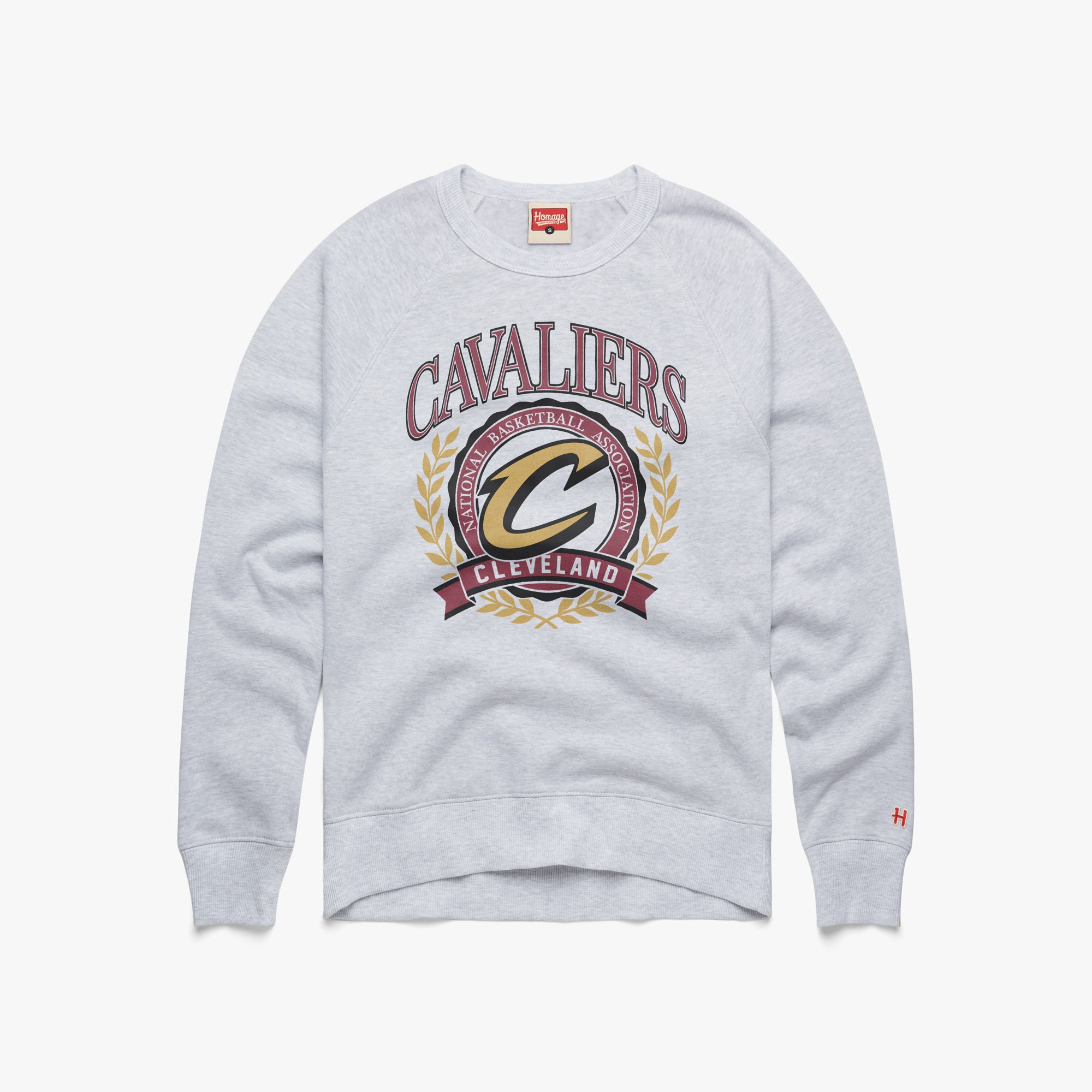 Cleveland Cavs Crest Crewneck Discount Choice