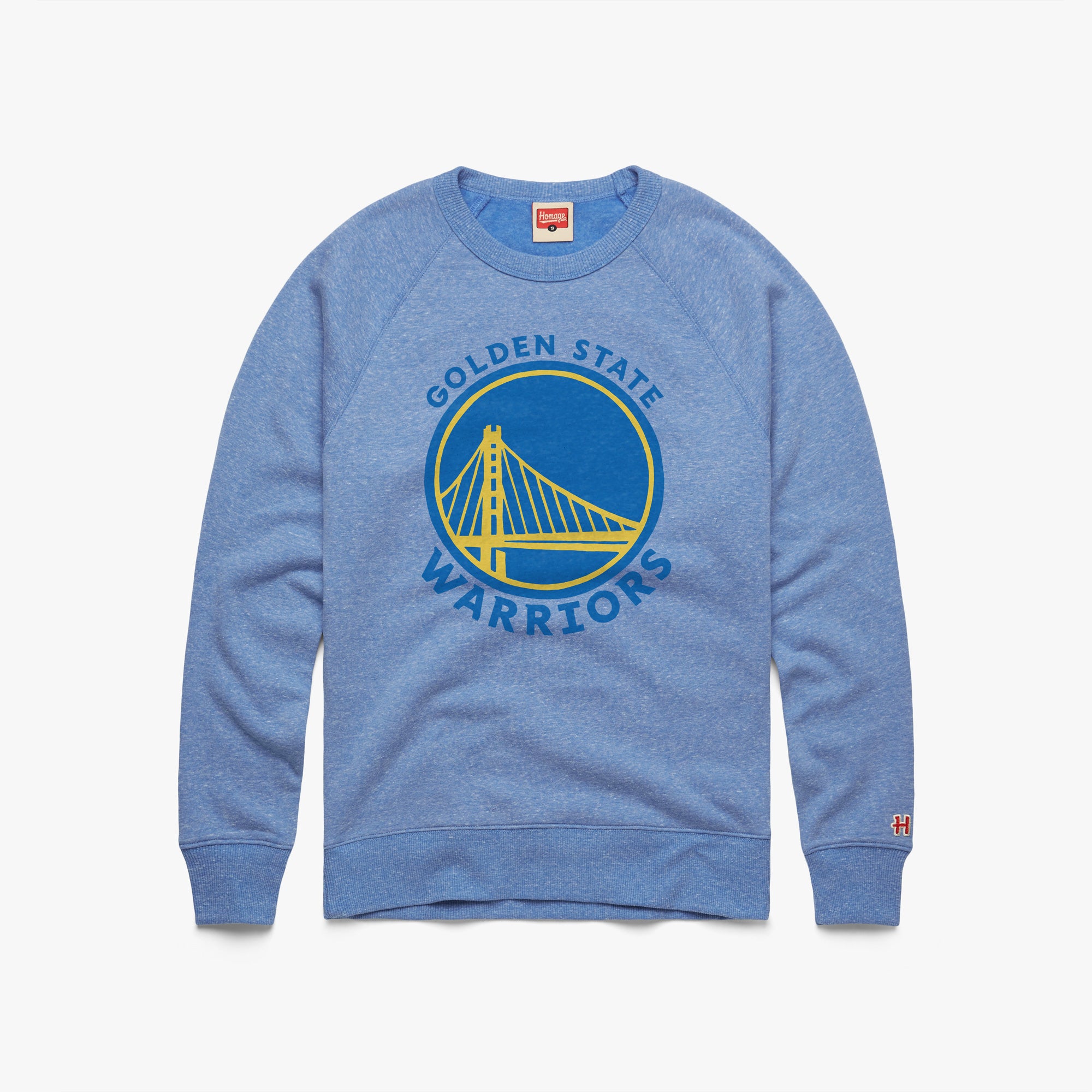 Golden State Warriors Logo Crewneck Free Shipping Geniue Stockist