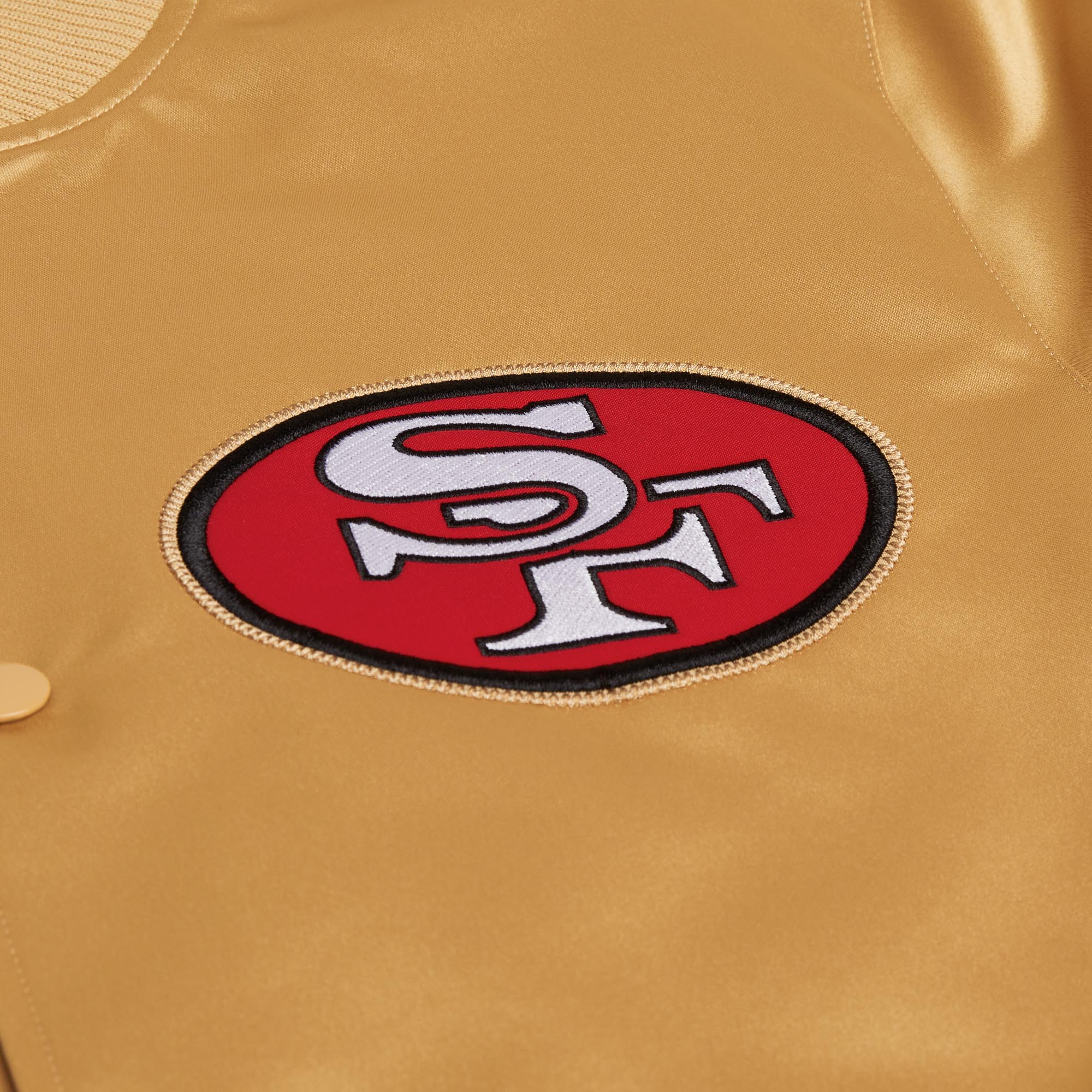 HOMAGE X Starter 49ers Heavyweight Satin Jacket Cheap Original