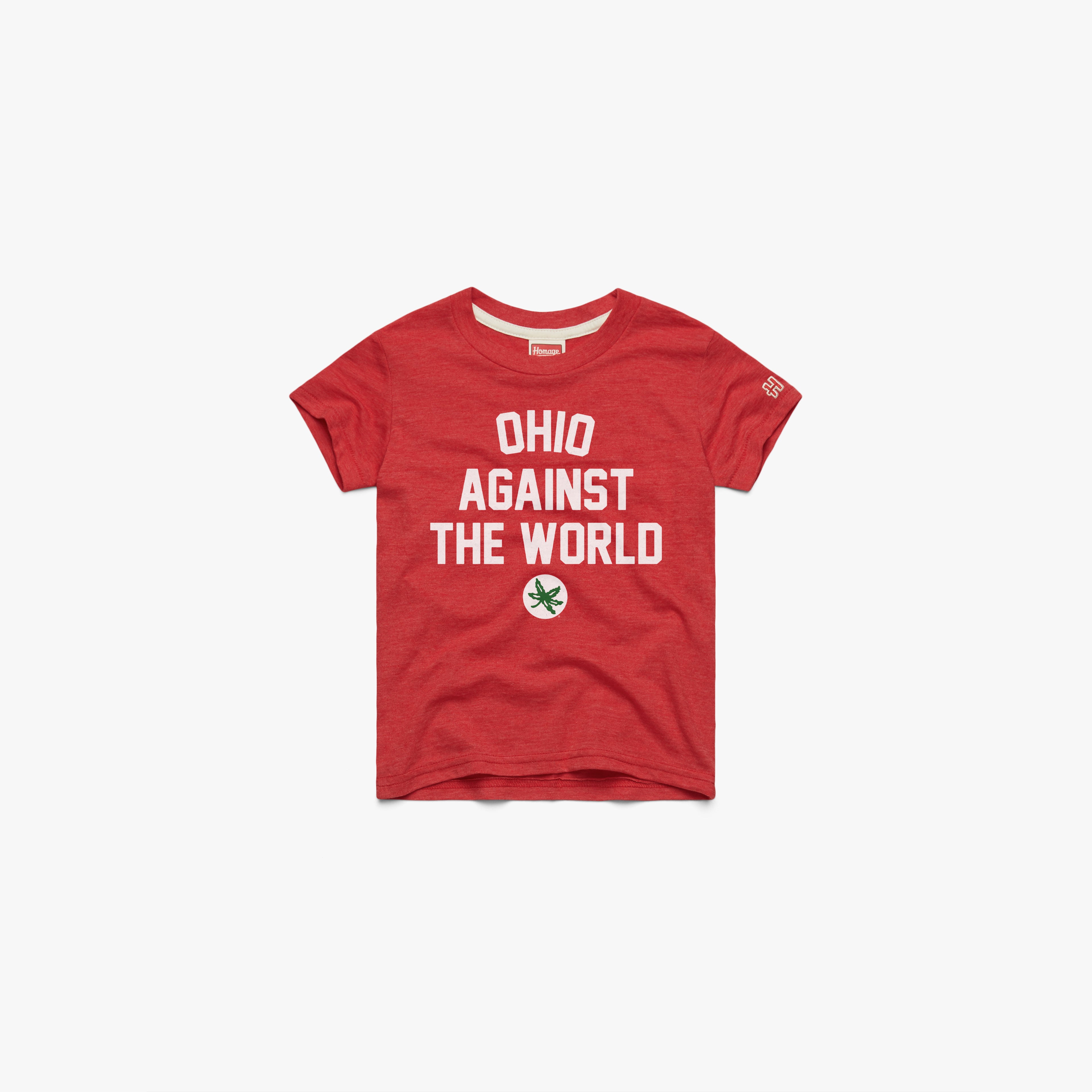 Youth Ohio Against The World x Ohio State Buckeye Leaf Buy Cheap Extremely