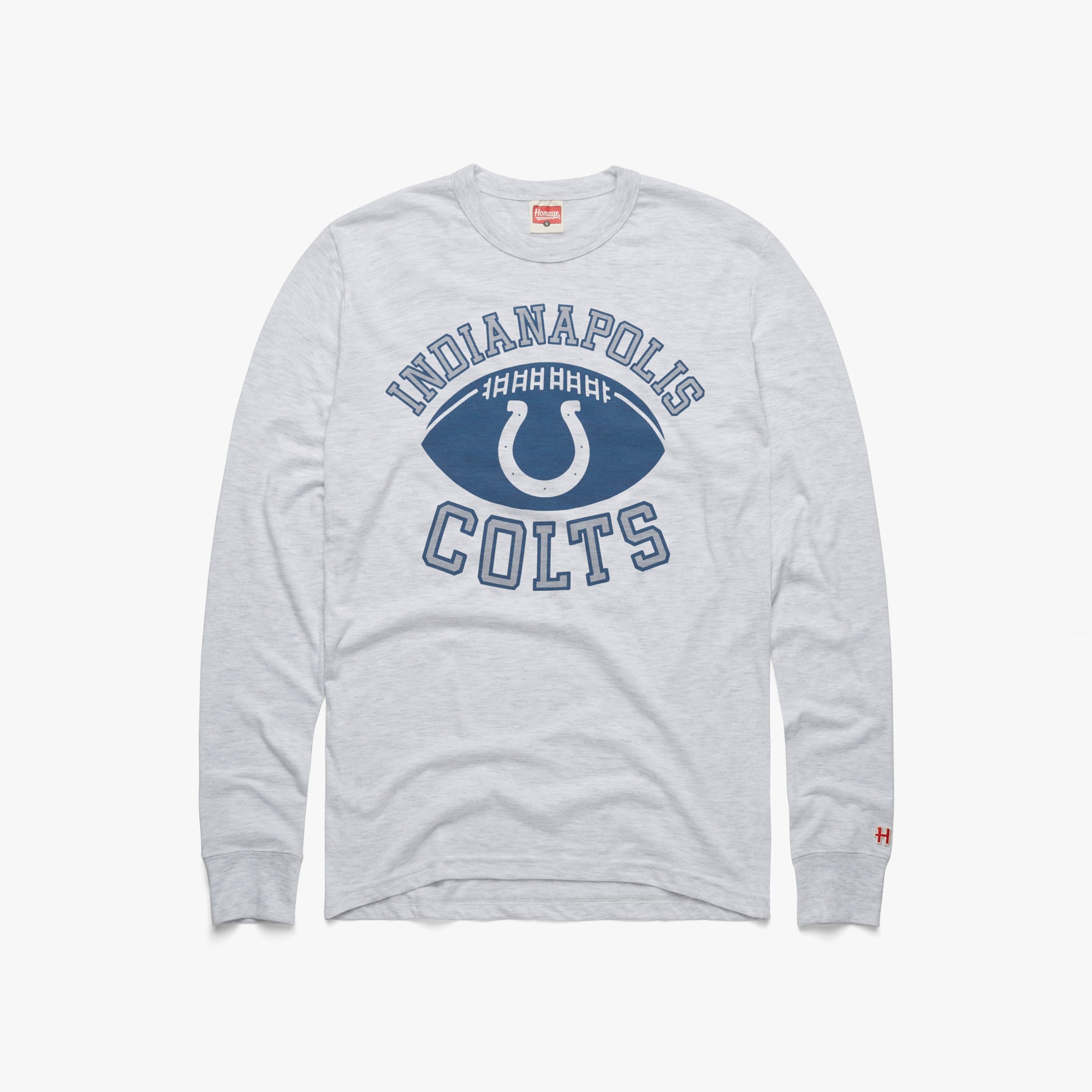 Indianapolis Colts Pigskin Long Sleeve Tee Manchester Cheap Pice