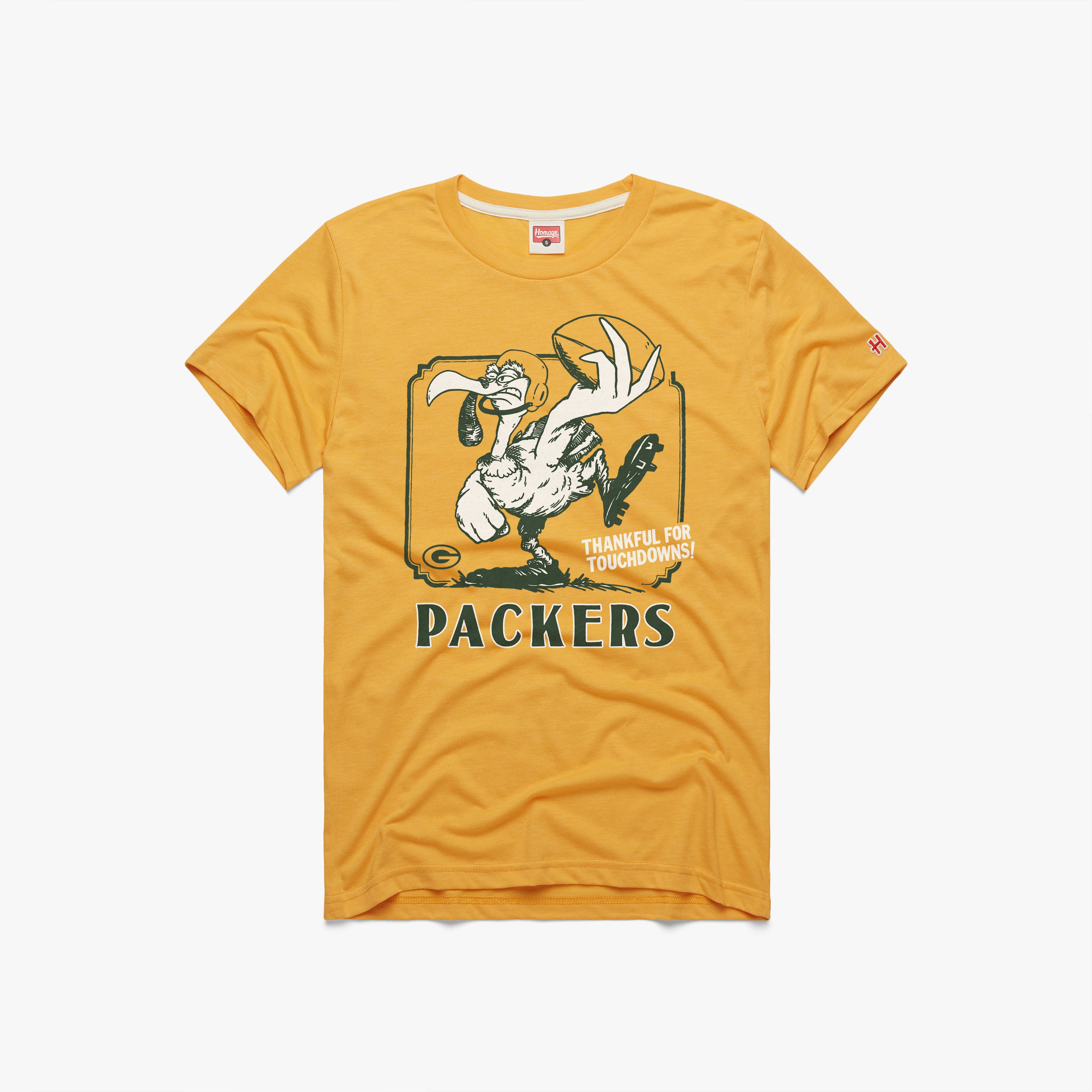 Green Bay Packers Thankful For Touchdowns Free Shipping Reliable